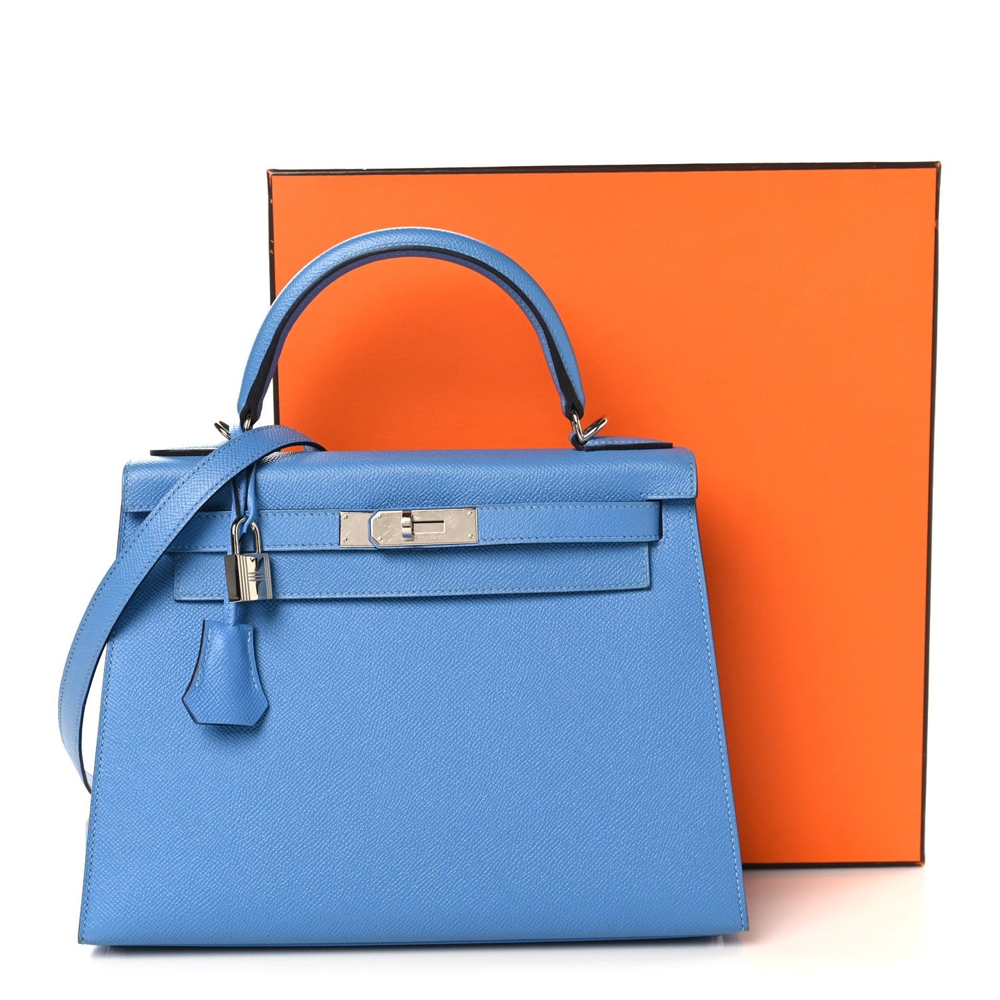 Epsom Kelly Sellier 28 Bleu Paradise