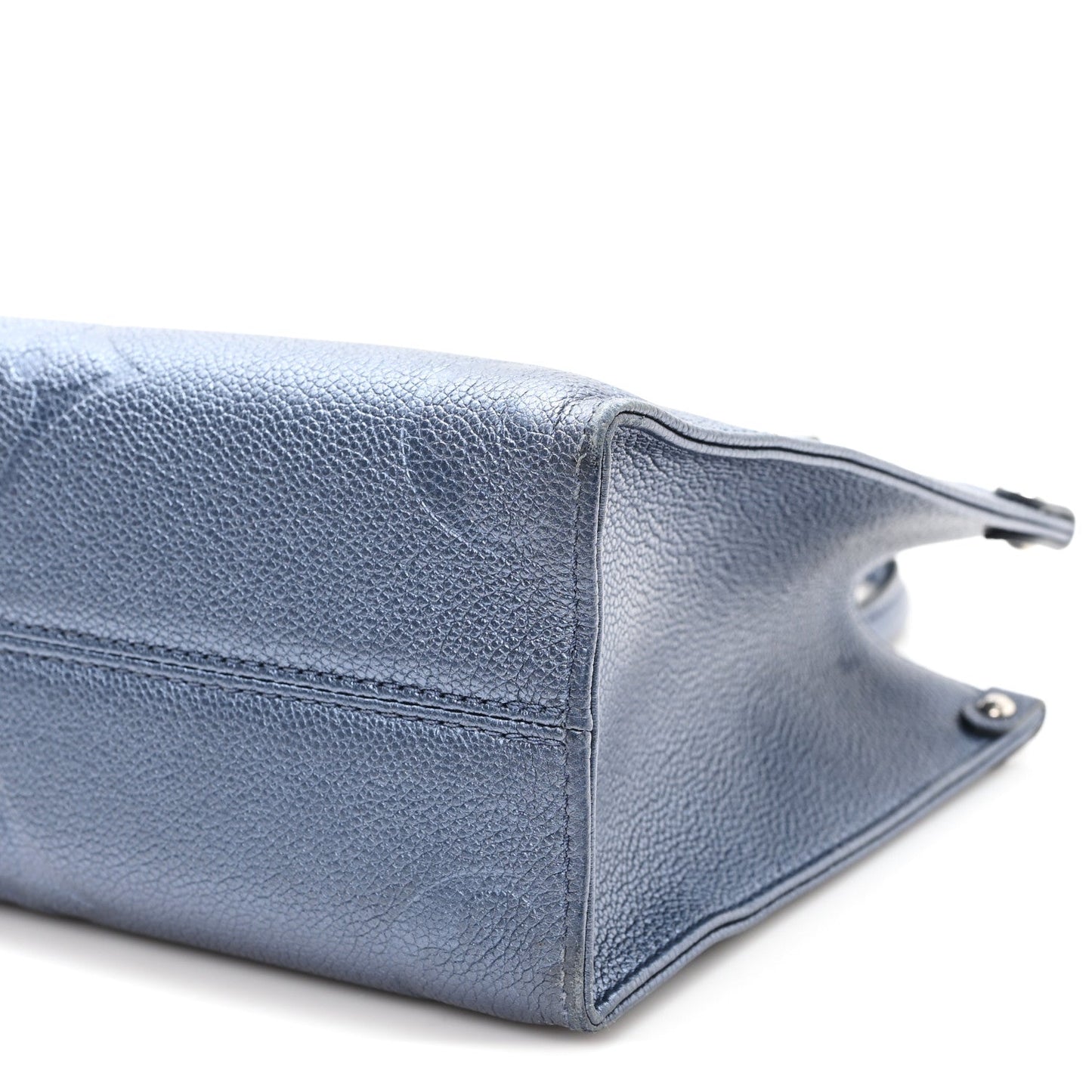 Metallic Empreinte Monogram Giant Onthego PM Navy Nacre