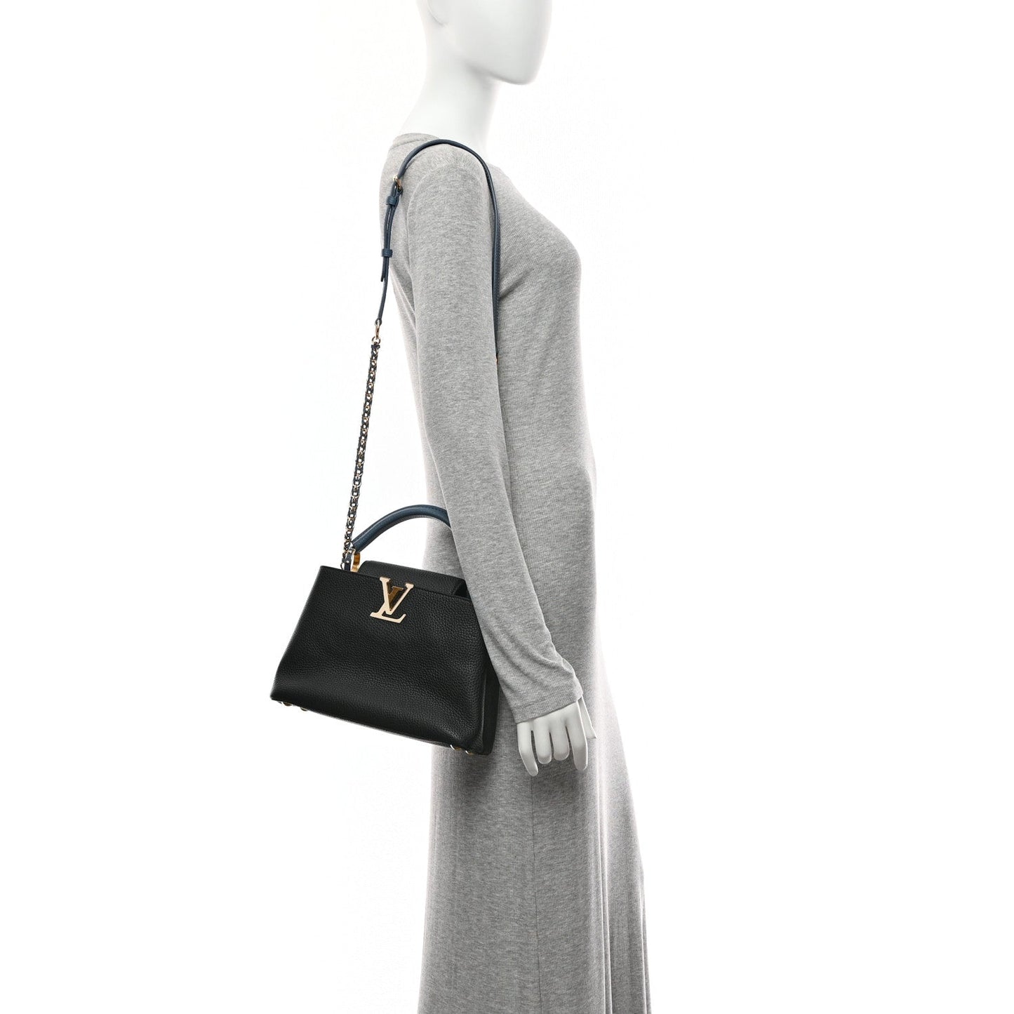 Taurillon Capucines BB Black General Blue