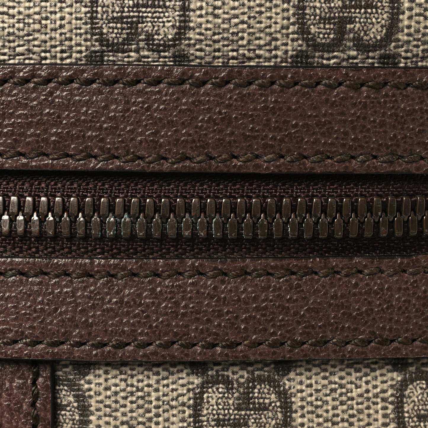 GG Supreme Monogram Web Small Ophidia Messenger Bag Brown