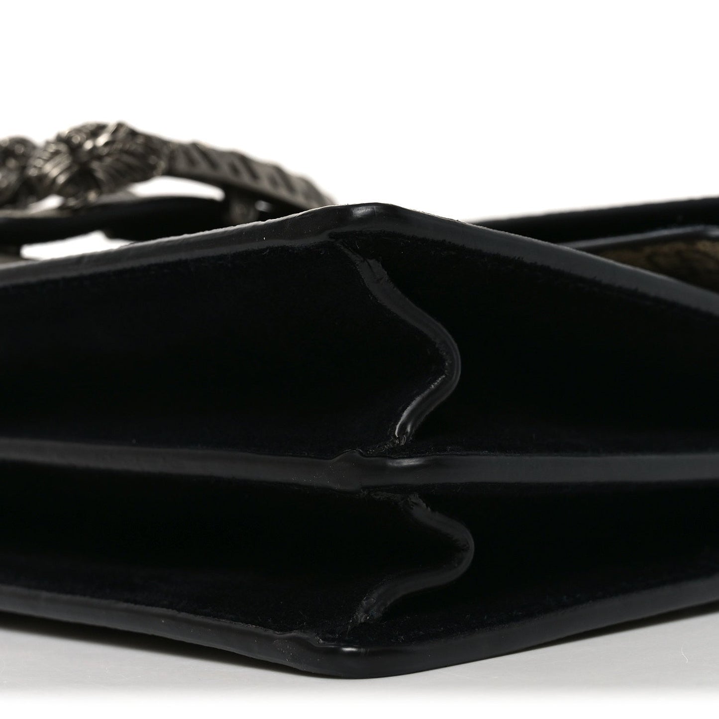 GG Supreme Monogram Small Dionysus Shoulder Bag Black
