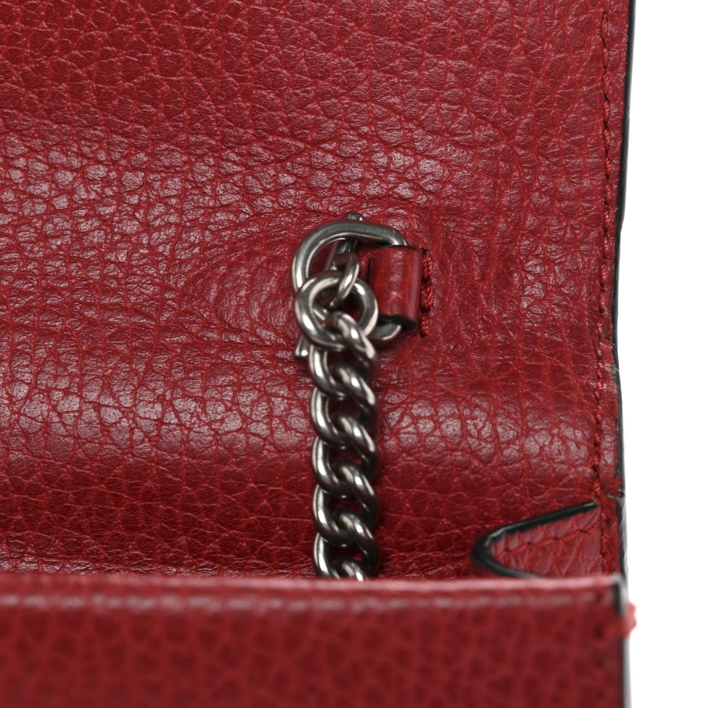 Calfskin Super Mini Dionysus Shoulder Bag Hibiscus Red