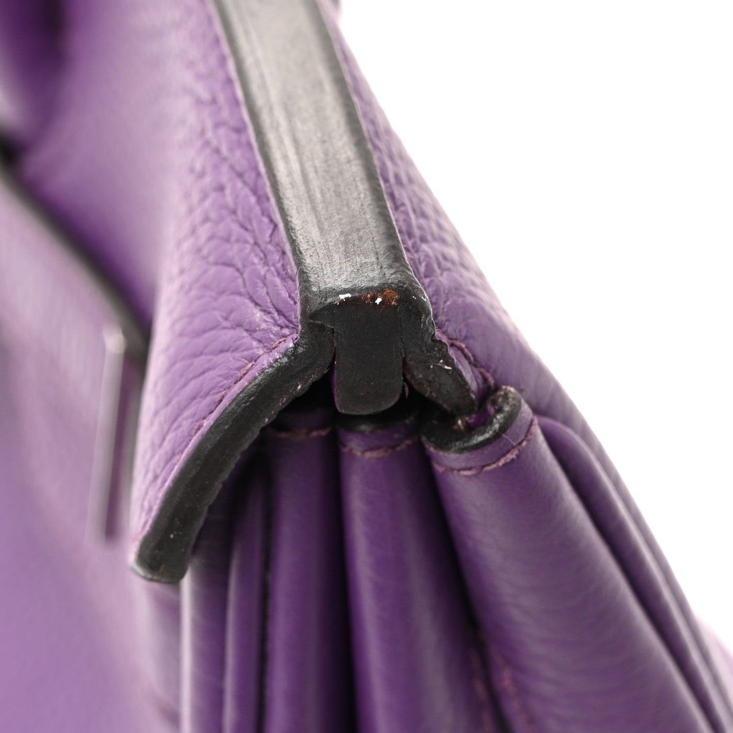 Taurillon Clemence Birkin 35 Ultraviolet