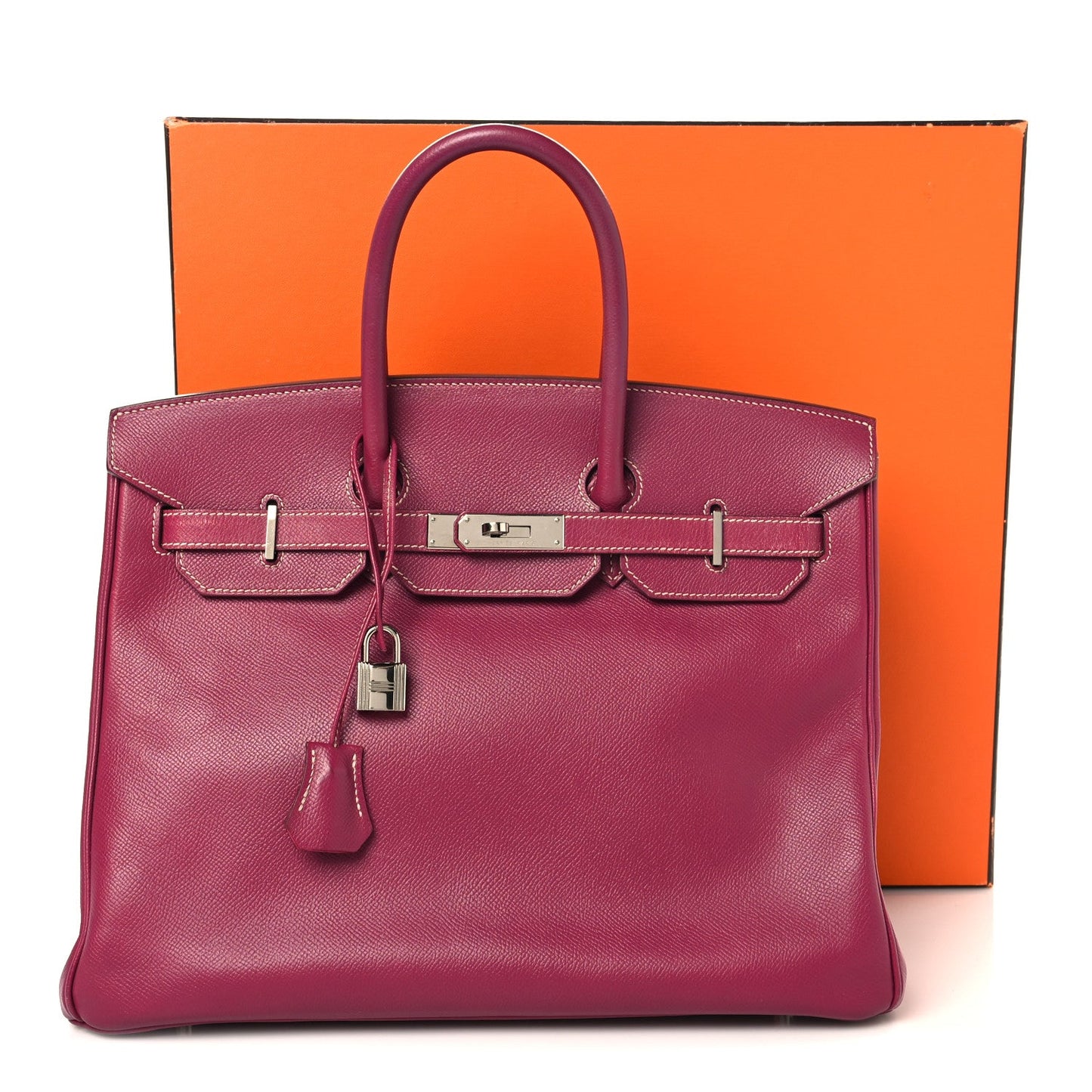 Epsom Candy Birkin 35 Tosca Rose Tyrien