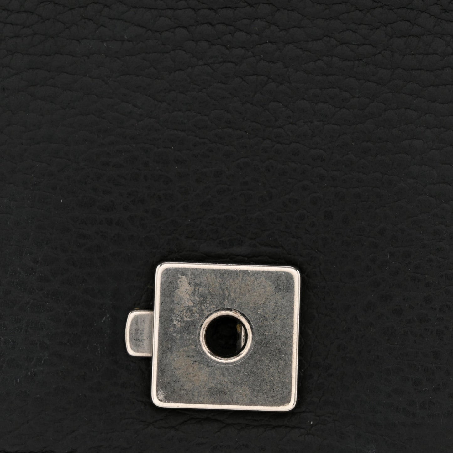 Pebbled Calfskin Small Dionysus Shoulder Bag Black