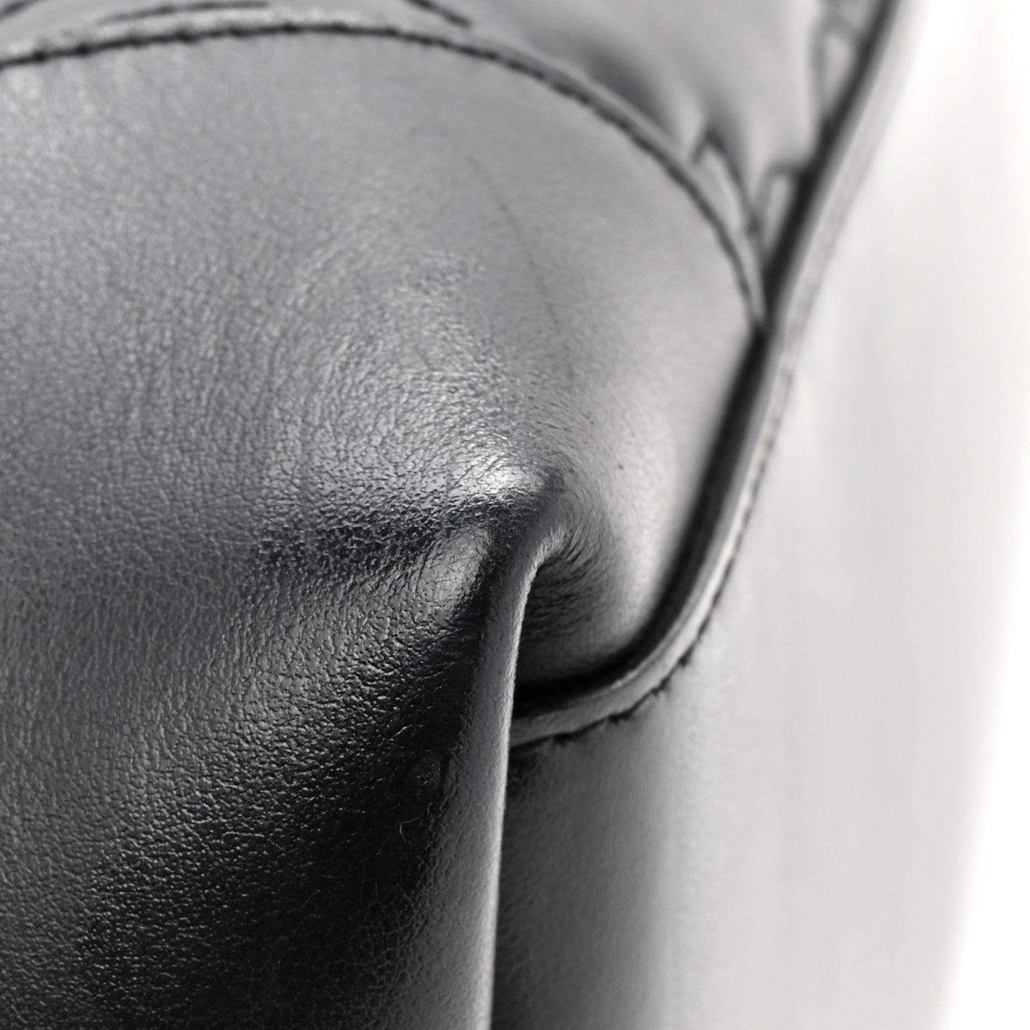 Calfskin GG Matelasse Medium Ophidia Shopping Tote Black