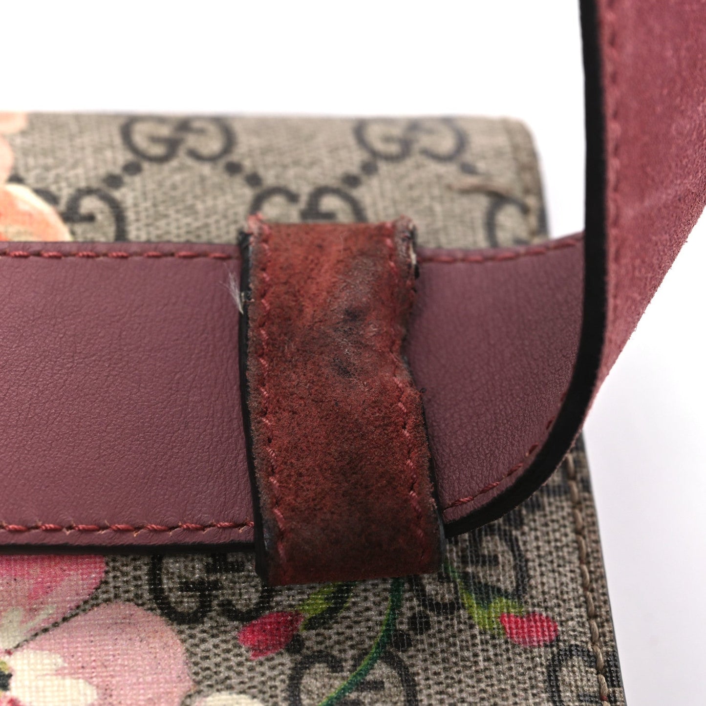 GG Supreme Monogram Blooms Dionysus Belt Bag Beige Multicolor Dry Rose