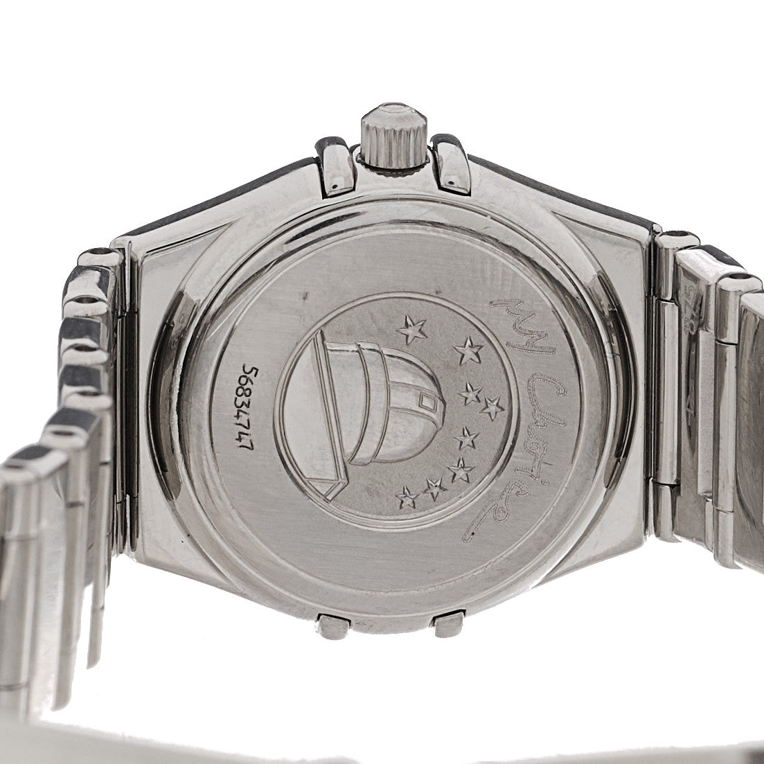 Stainless Steel 22mm Constellation My Choice Quartz Watch Grey 1561.51.00