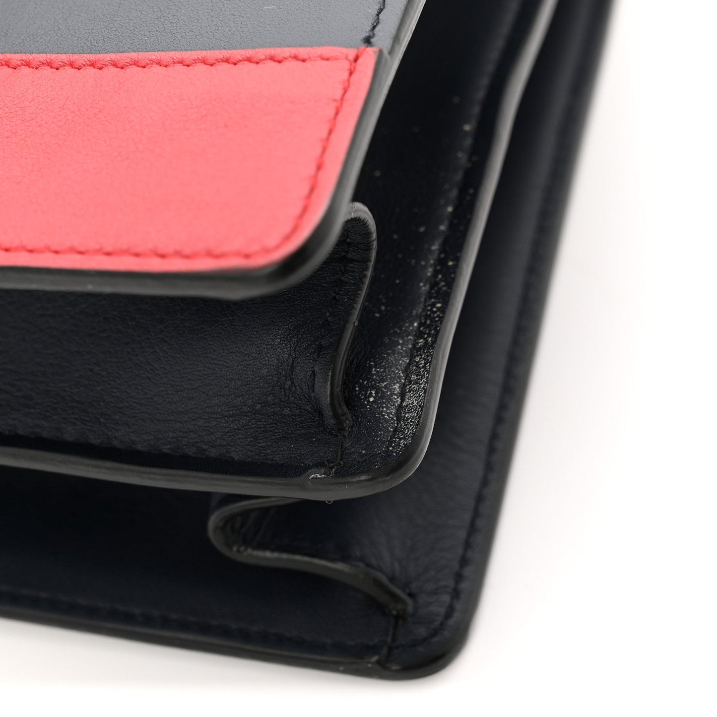 Moon Calfskin Web Medium Dionysus Bamboo Top Handle Bag Black Bright Evergreen Hibiscus Red