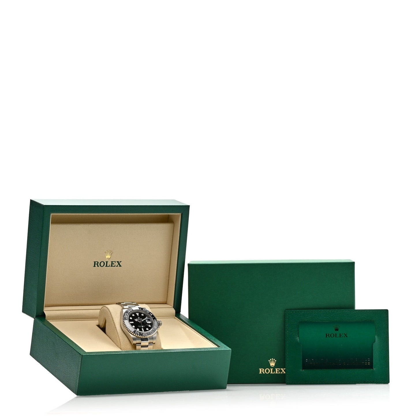 Stainless Steel 40mm Oyster Perpetual Date GMT Master II Bruce Wayne Watch Black 126710GRNR