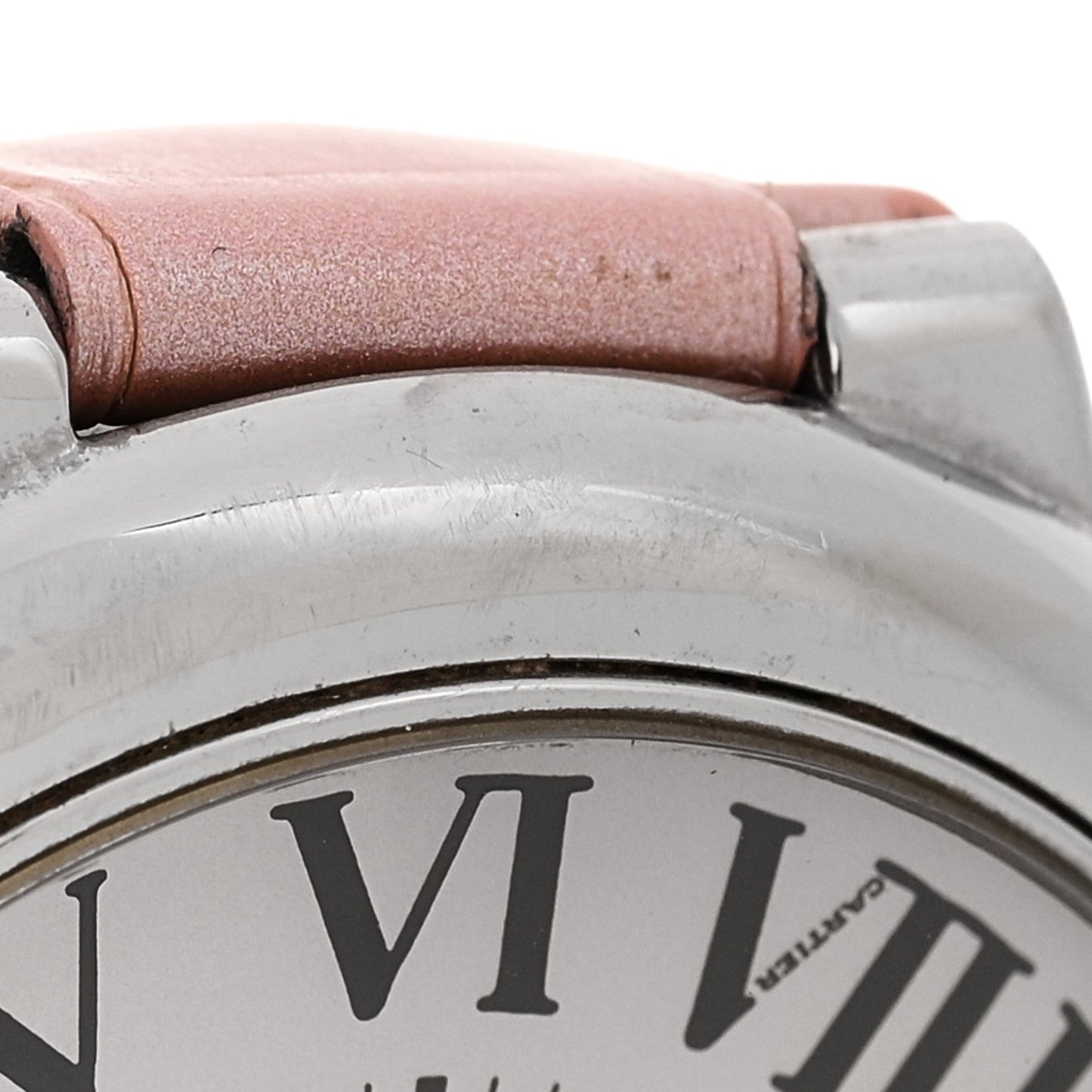 Stainless Steel Alligator 36mm Ballon Bleu De Cartier Quartz Watch