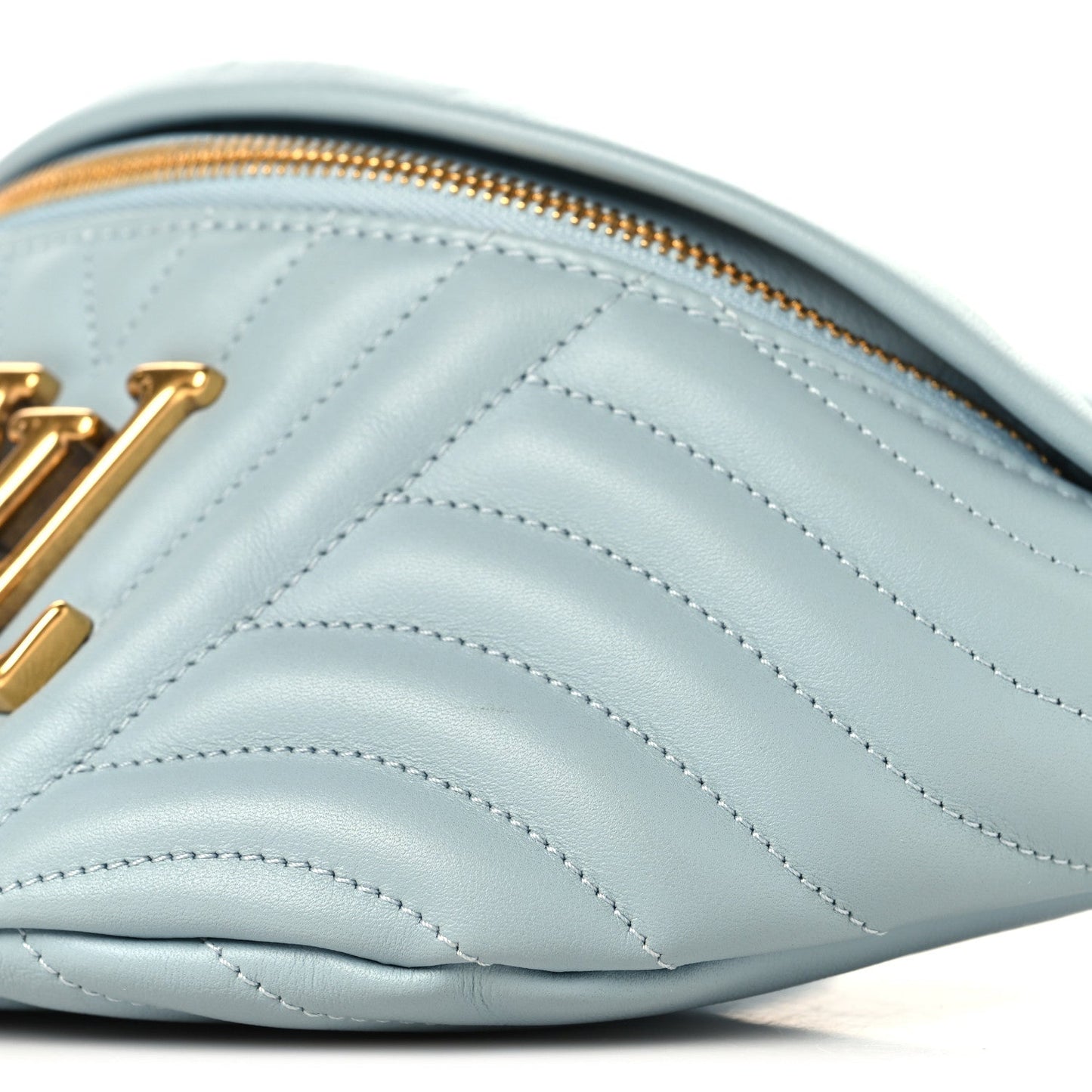 Calfskin New Wave Bumbag Porcelain Blue