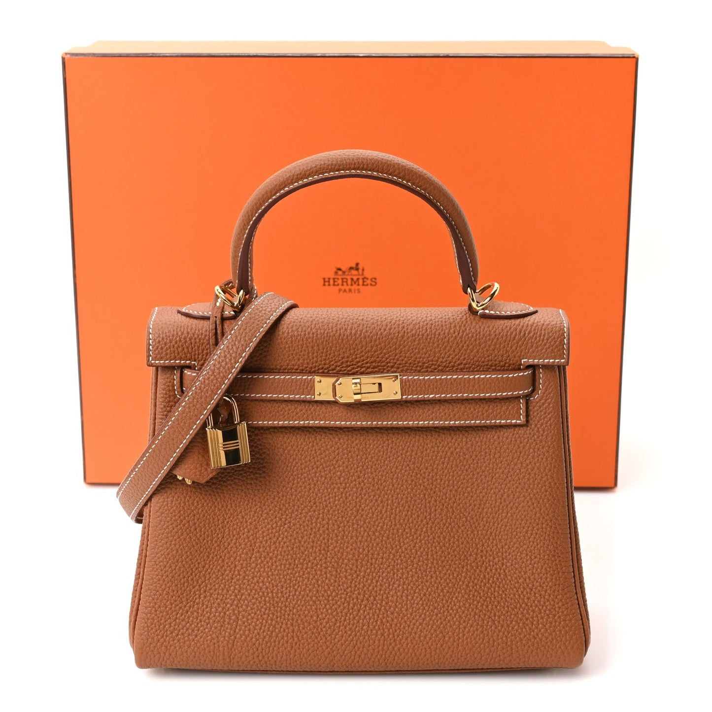 Togo Kelly Retourne 25 Gold