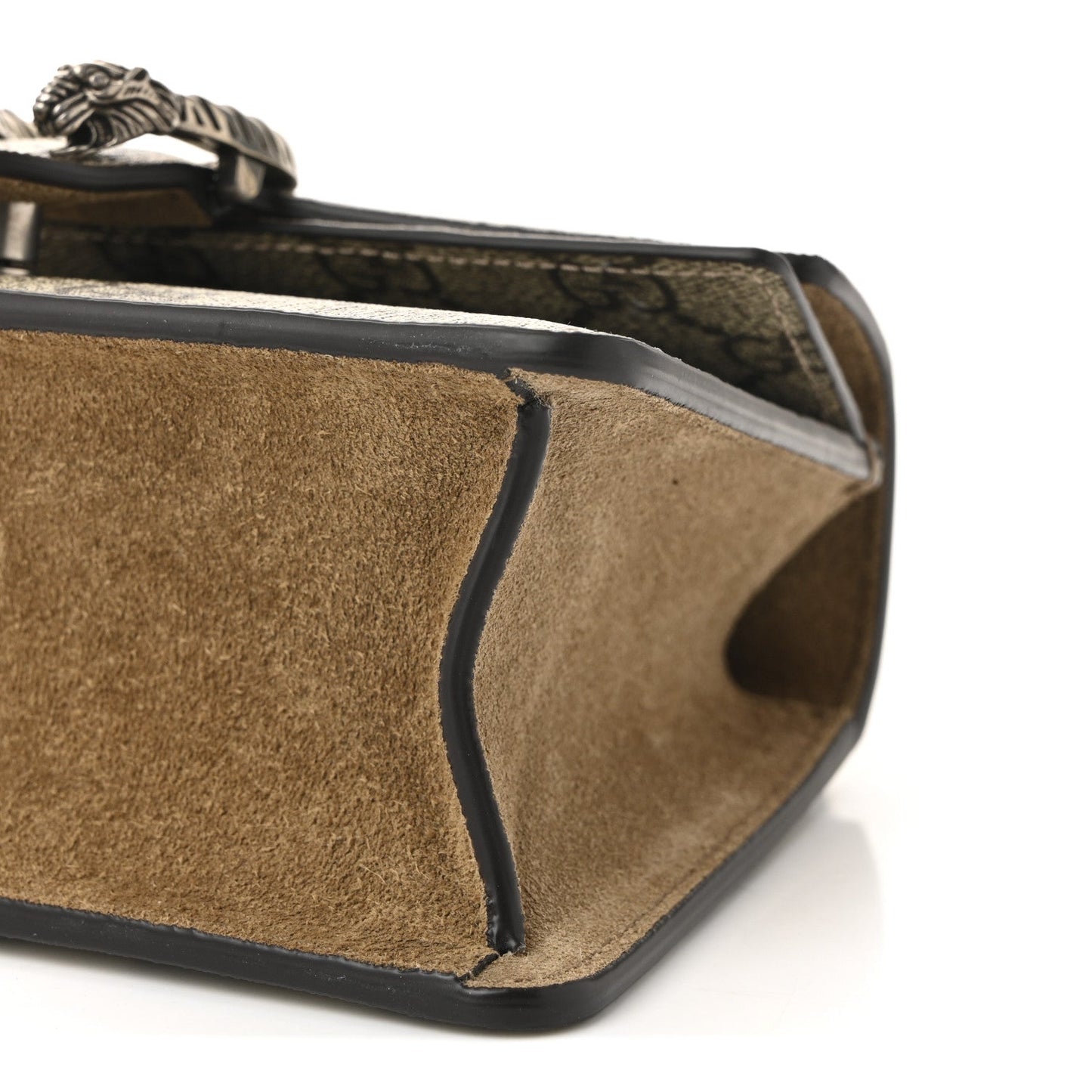 GG Supreme Monogram Mini Dionysus Top Handle Bag Taupe