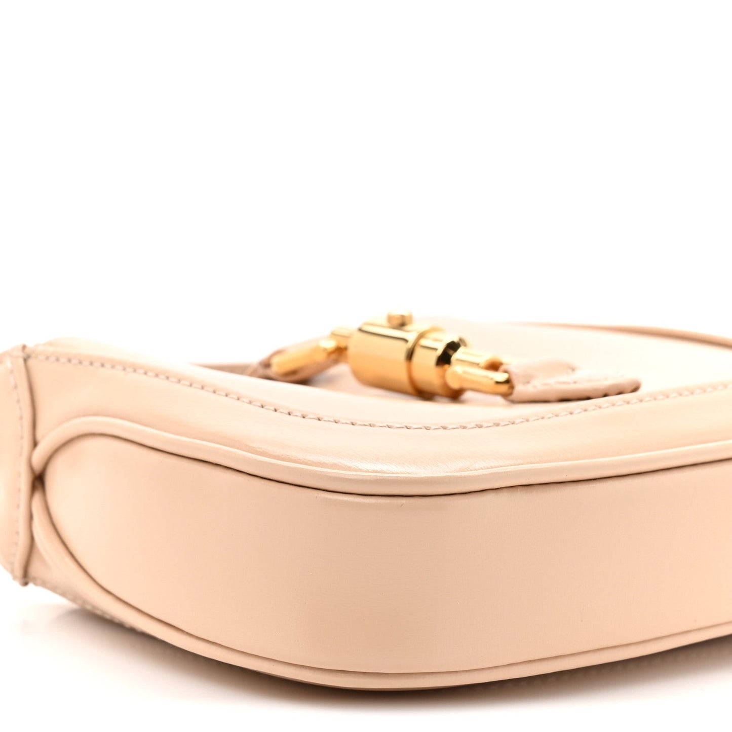 Boarded Dyana Lux Calfskin Nano Jackie 1961 Hobo Beige