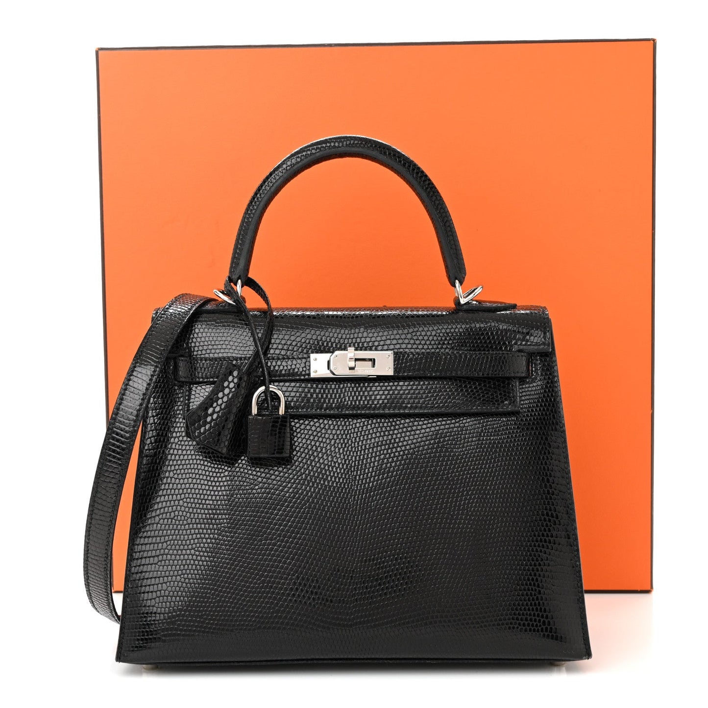 Lizard Niloticus Kelly Sellier 25 Black