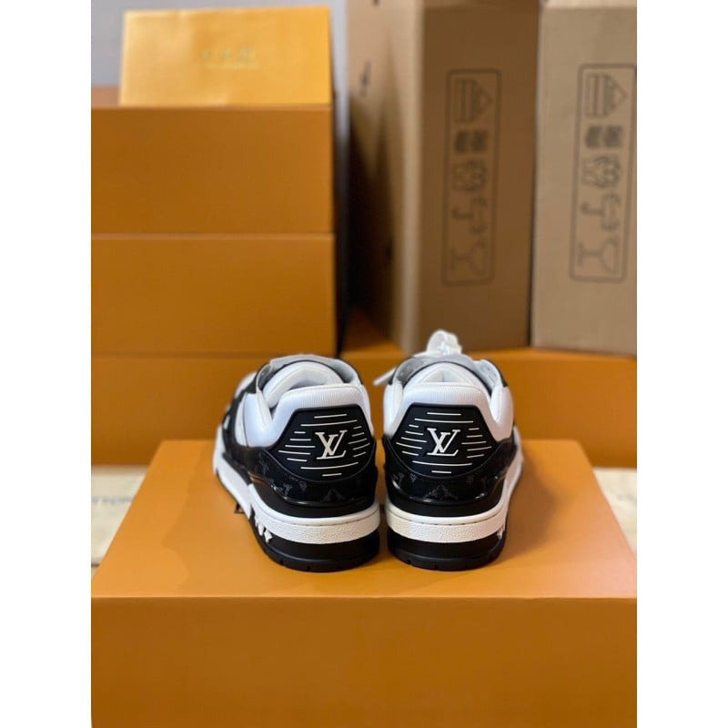 Louis Vuitton LV Trainer Sneaker ¡®Monogram Black Denim¡