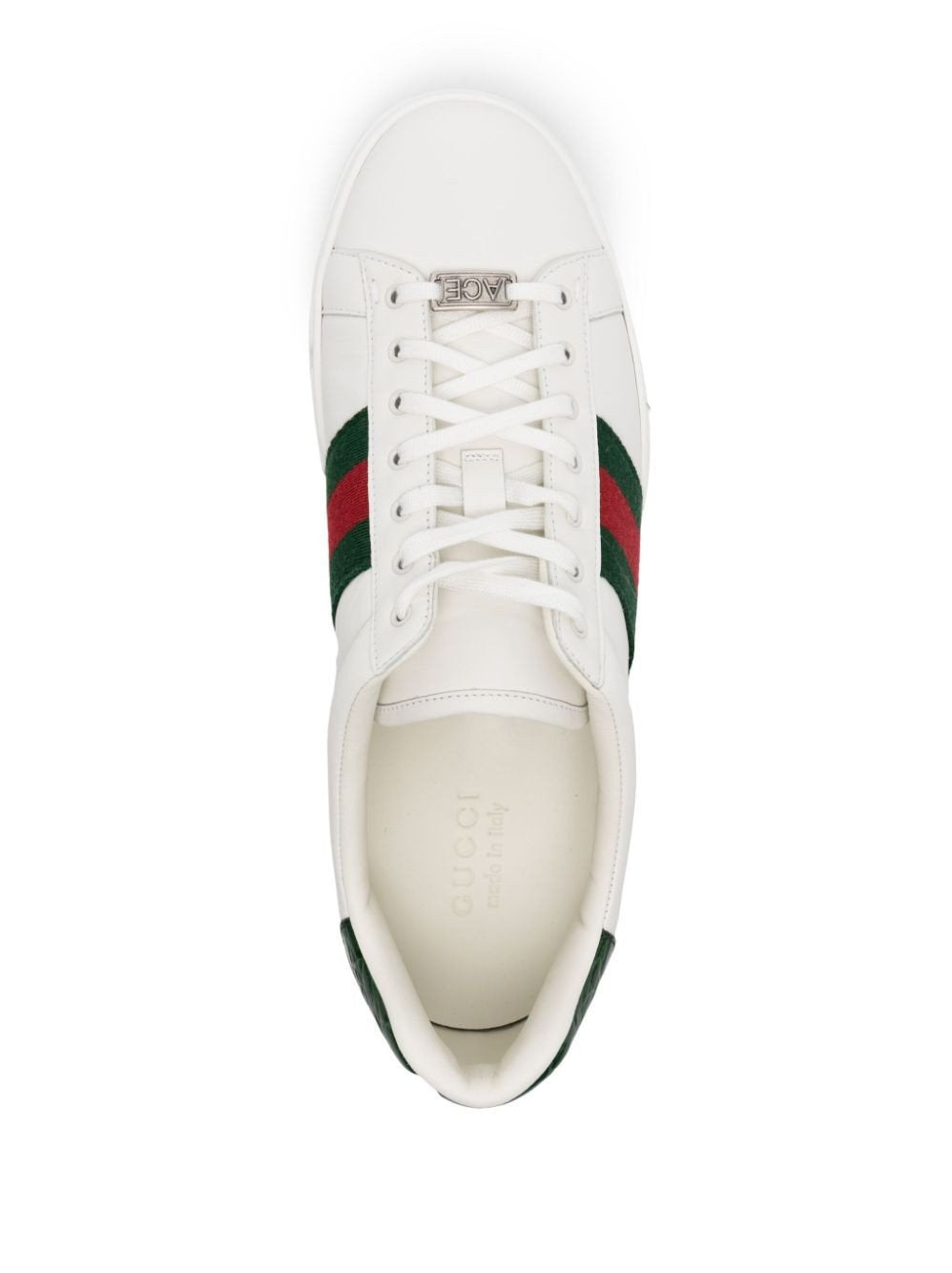 Men¡¯s Gucci Ace Leather Sneakers