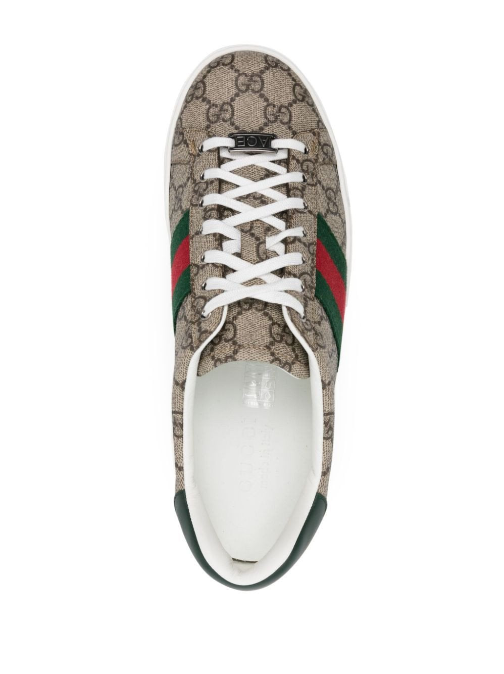 Men¡¯s Gucci Ace GG Supreme Canvas Sneakers