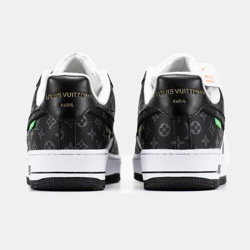 Louis Vuitton x Nike Air Force 1 Low ¡®Virgil Abloh ¨C Black White Monogram¡¯