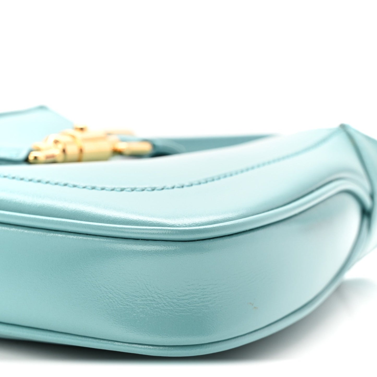 Boarded Dyana Lux Calfskin Mini Jackie 1961 Hobo Dusty Azure