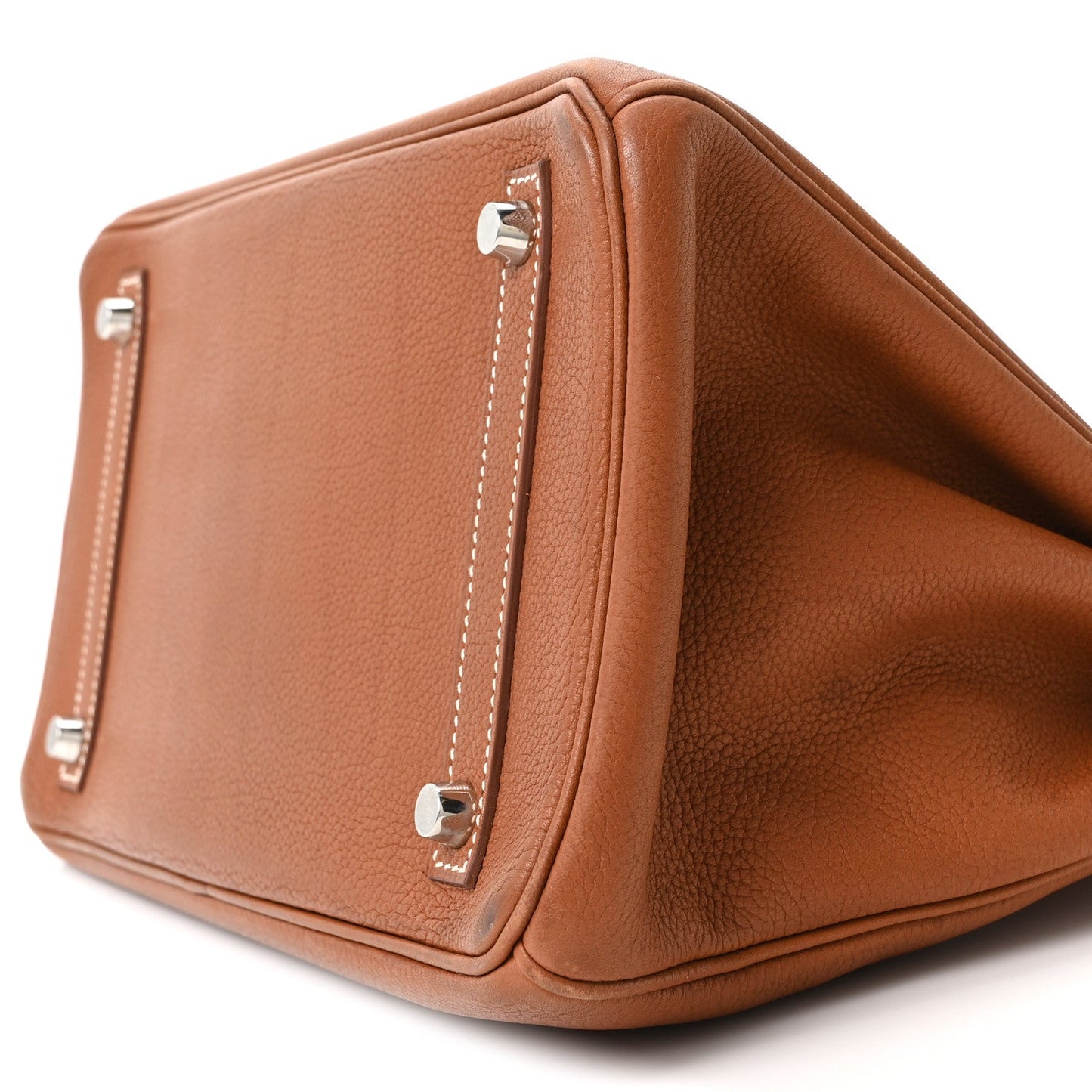 Natural Barenia Faubourg Birkin 30 Fauve