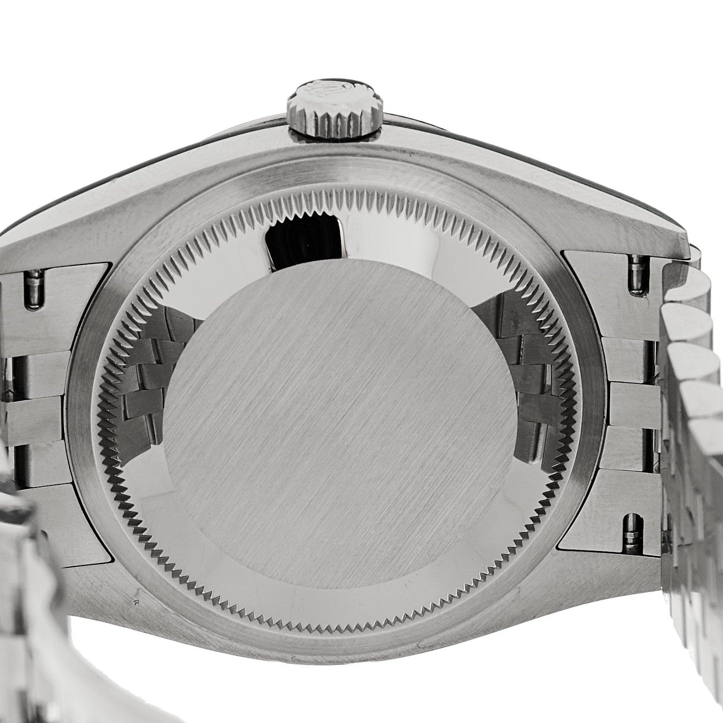 Stainless Steel 18K White Gold 36mm Oyster Perpetual Datejust Watch White Roman 126234