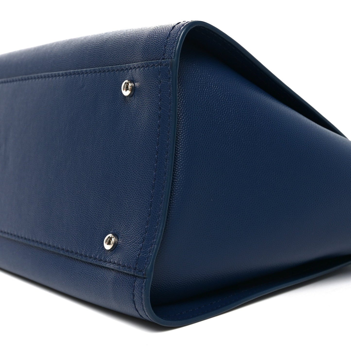 Caviar Small Studded Deauville Tote Navy