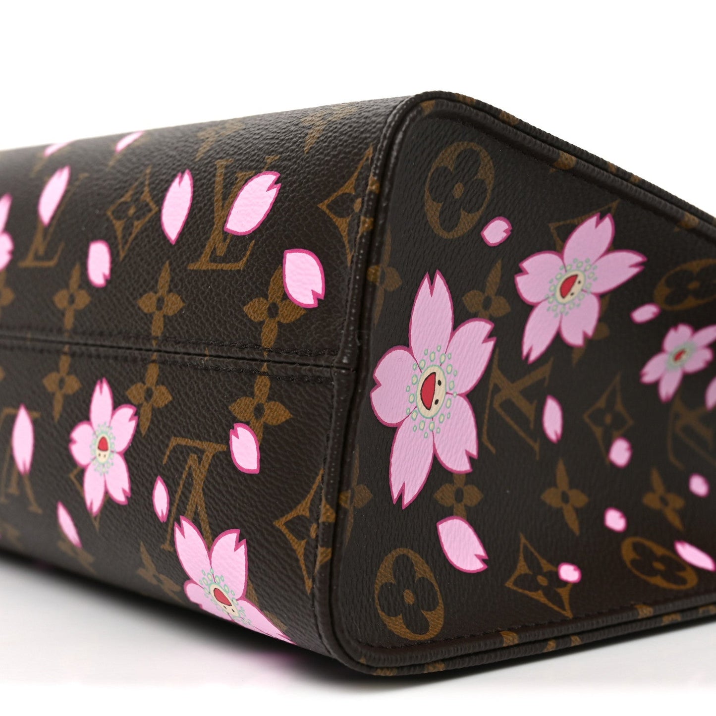 LV X TM Monogram Cherry Blossom Onthego PM Sakura Brown