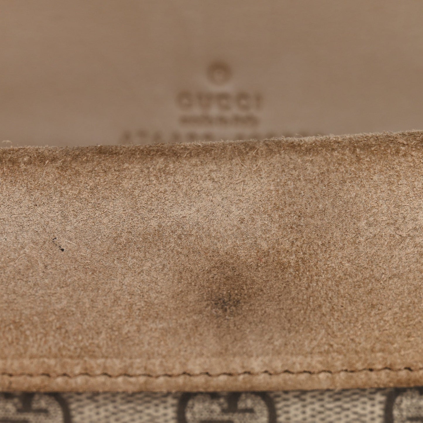 GG Supreme Monogram Super Mini Dionysus Shoulder Bag Taupe