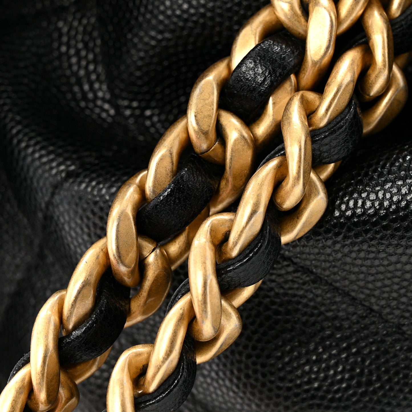 Caviar Quilted Small Chanel 25 Handbag Black
