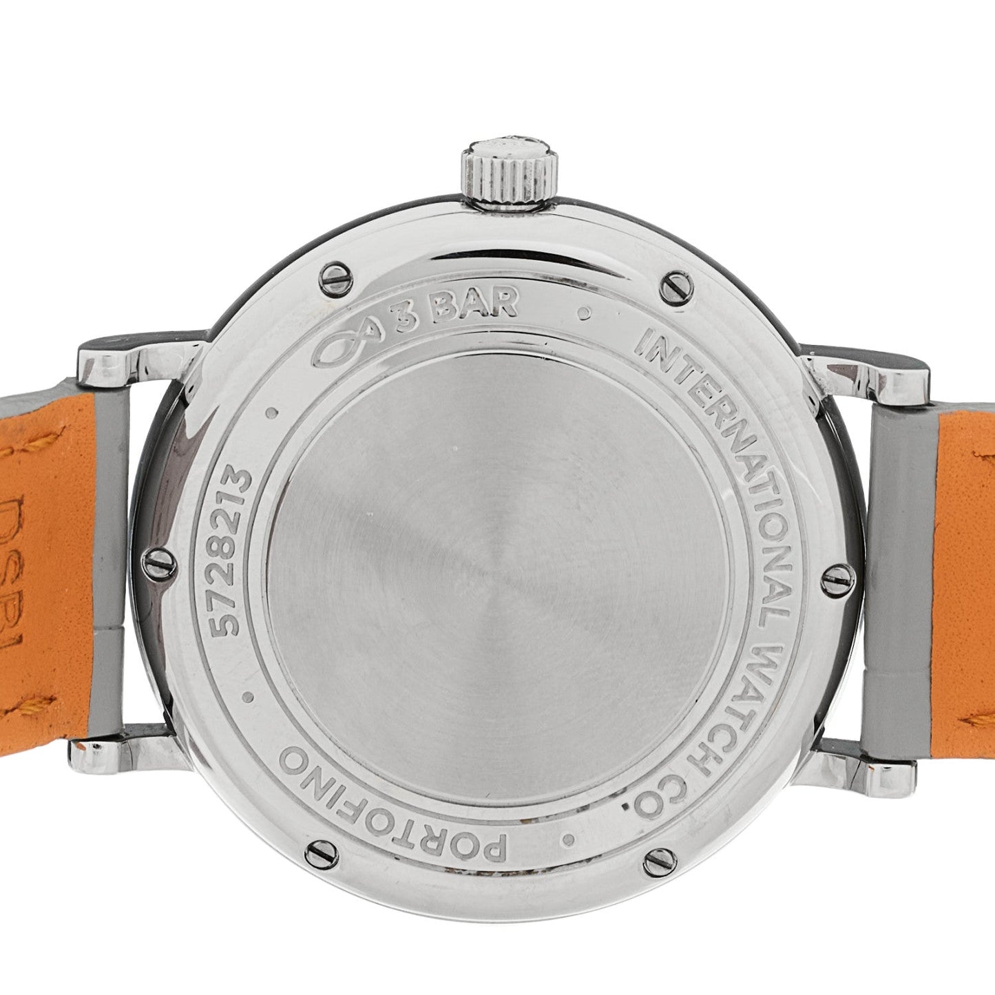 Stainless Steel Crocodile Diamond 37mm Portofino Automatic Watch IW458101