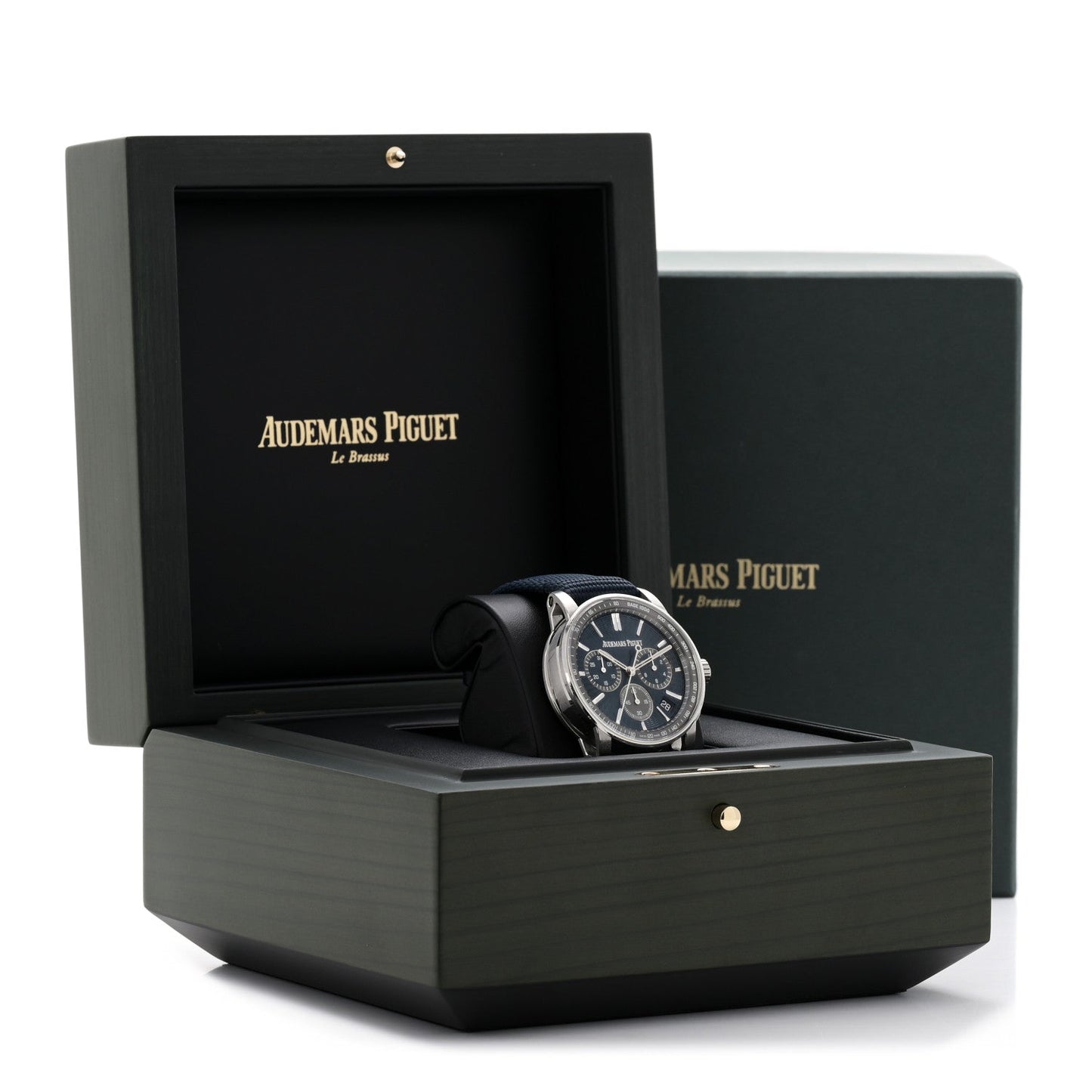 Stainless Steel Fabric 41mm Code 11.59 Automatic Watch Blue 26393ST.OO.A348KB.01
