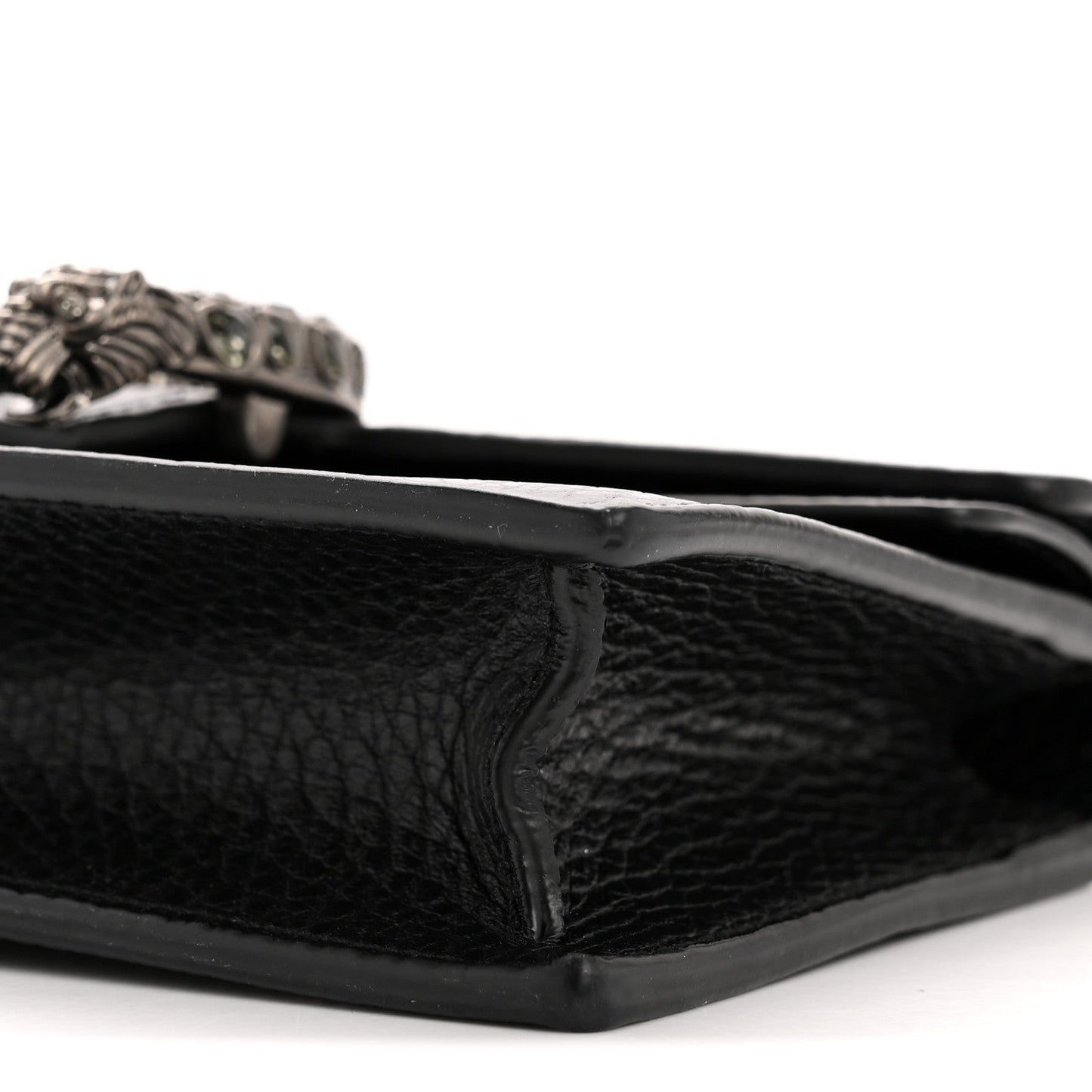 Calfskin Super Mini Dionysus Shoulder Bag Black