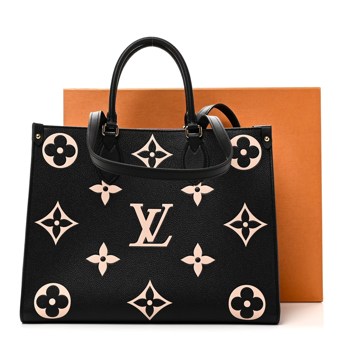 Empreinte Monogram Giant Onthego MM Black Beige