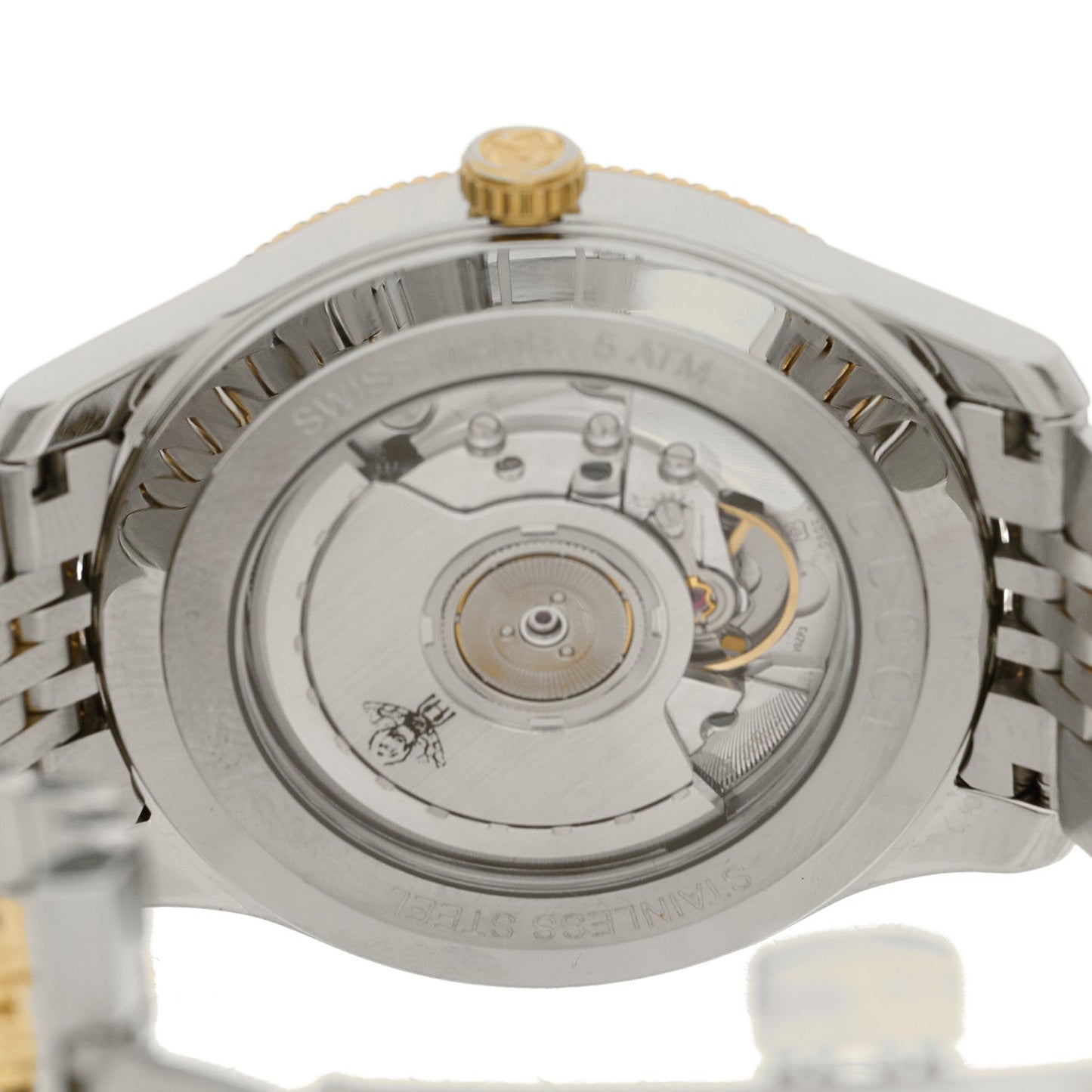 Stainless Steel 40mm G-Timeless Two Tone Charm Automatic Watch