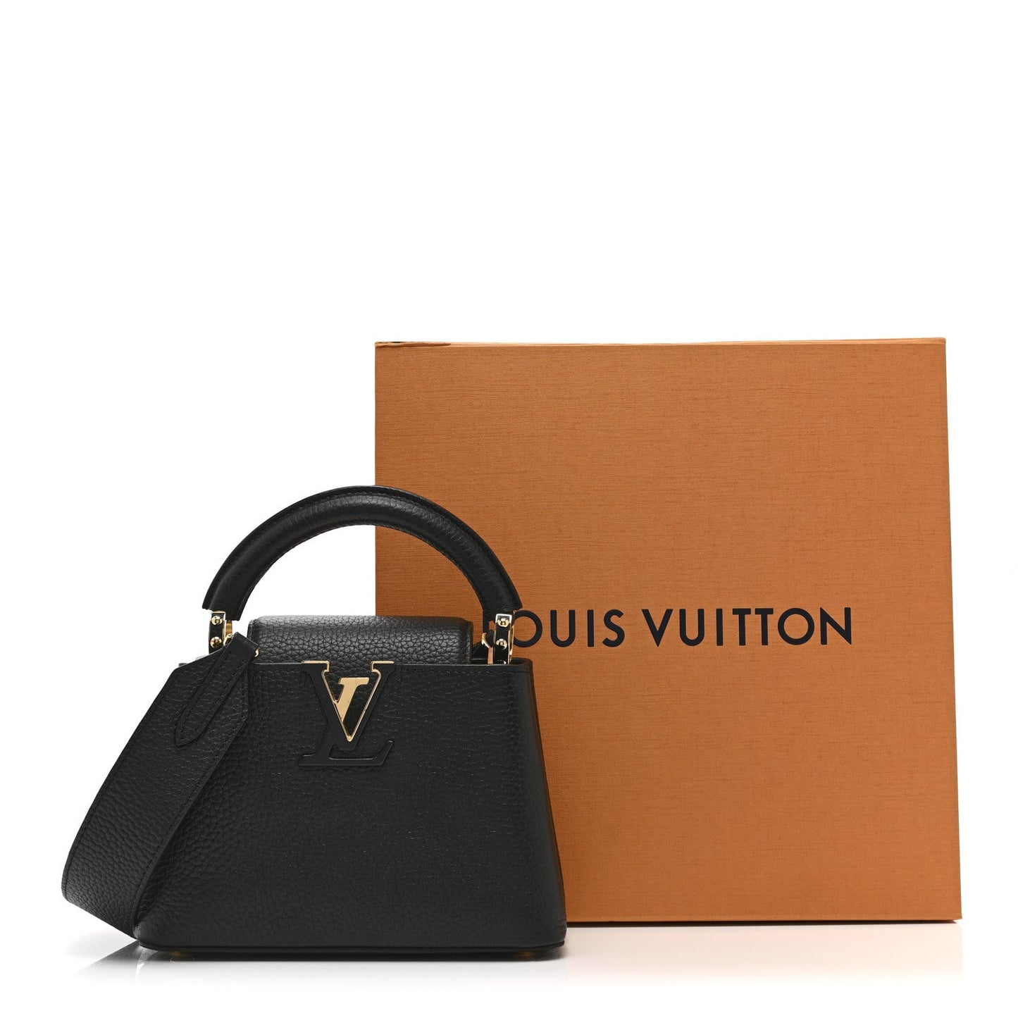 Taurillon Mini Capucines Black