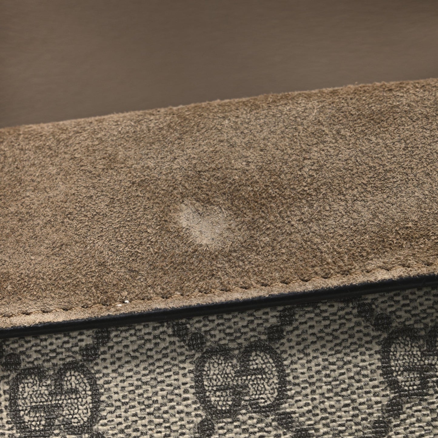 GG Supreme Monogram Super Mini Dionysus Shoulder Bag Taupe