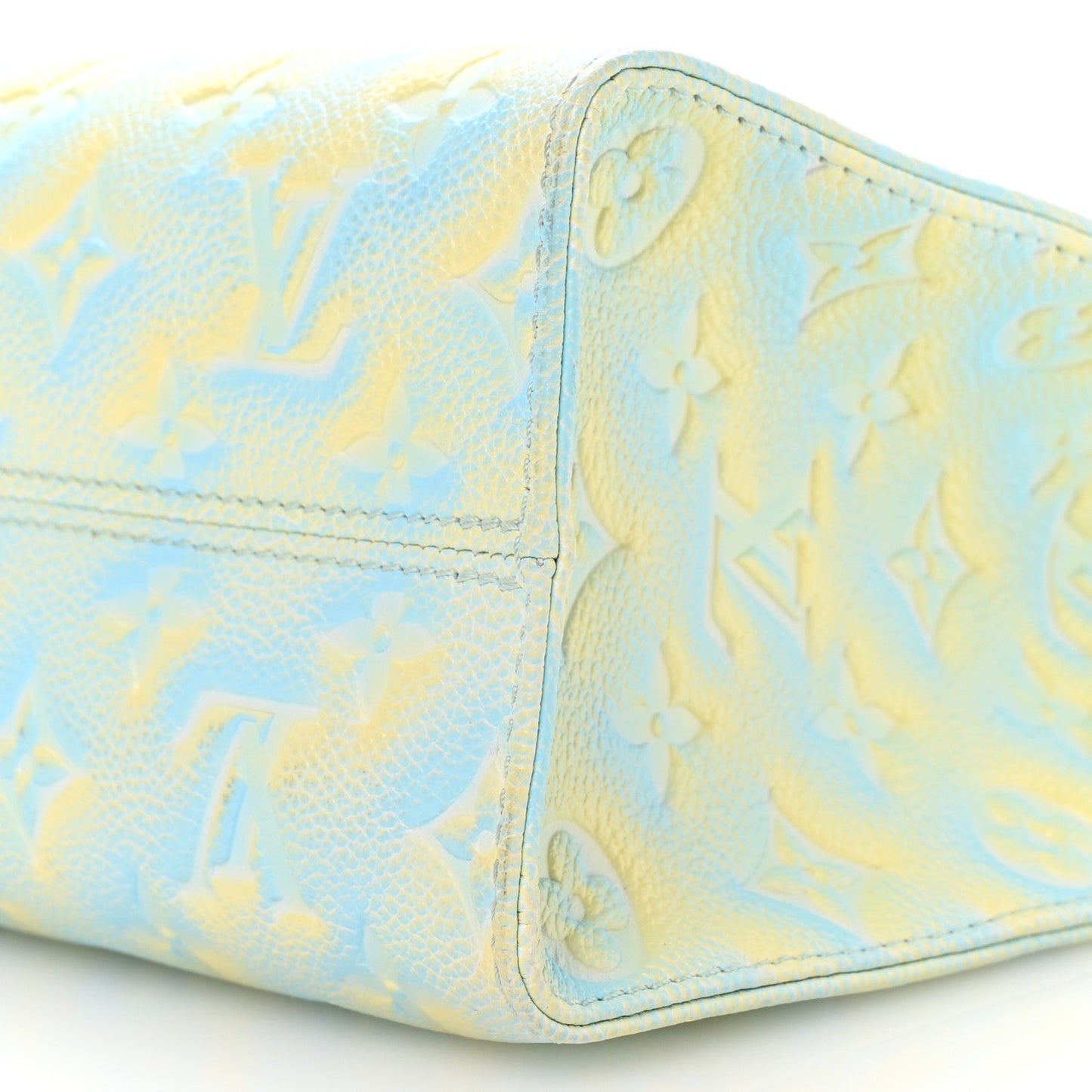 Empreinte Monogram Summer Stardust Onthego PM Water Green