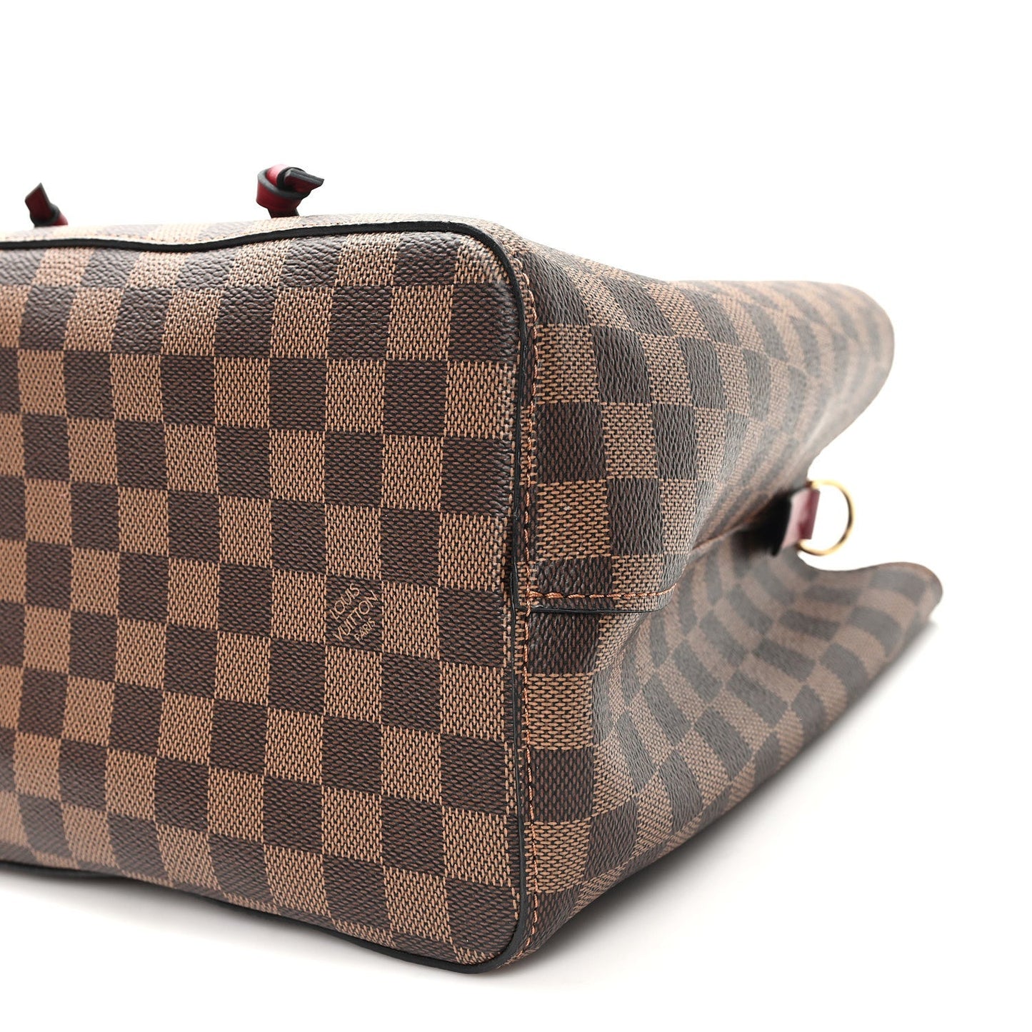 Damier Ebene Neonoe MM Cherry Berry