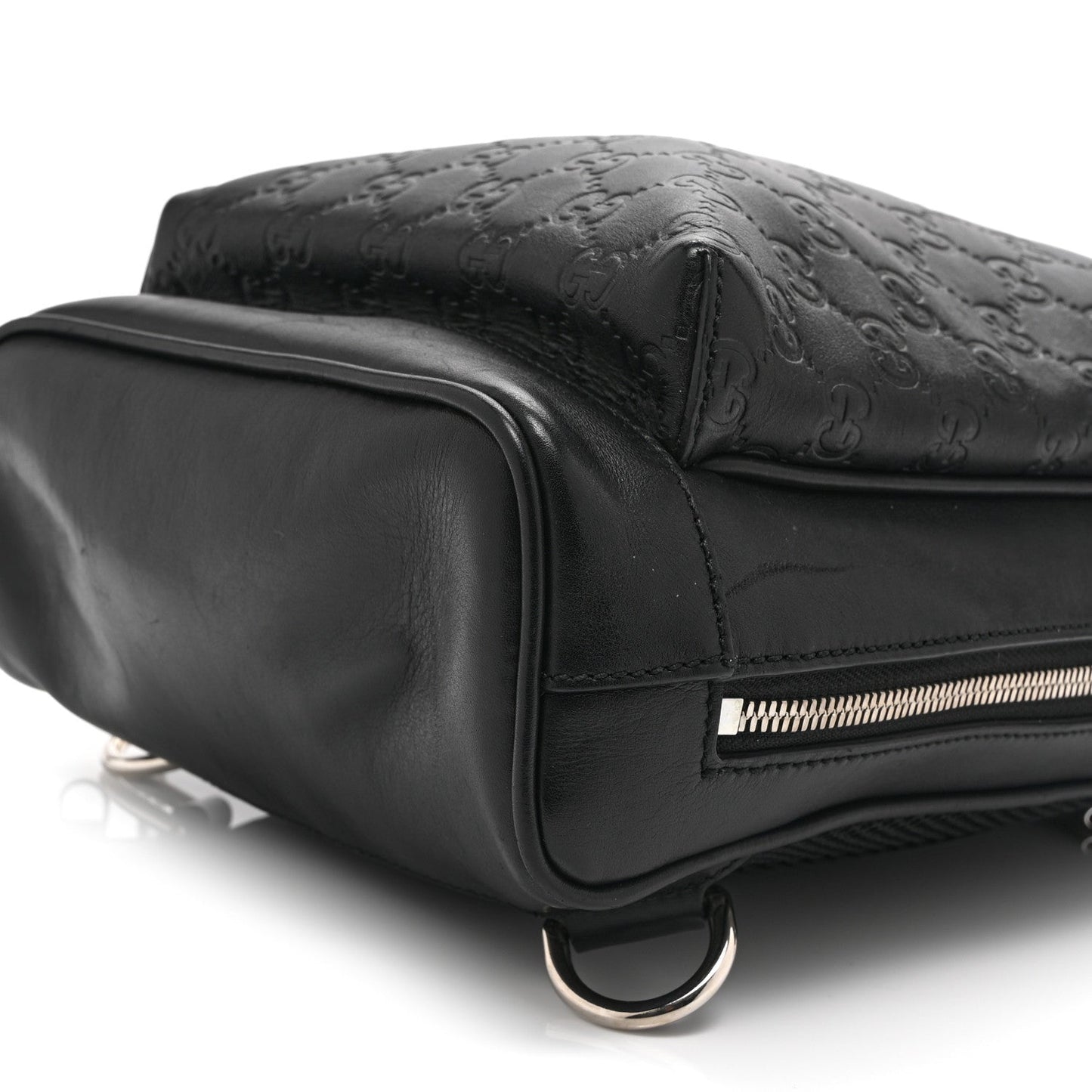 Guccissima Sling Backpack Black