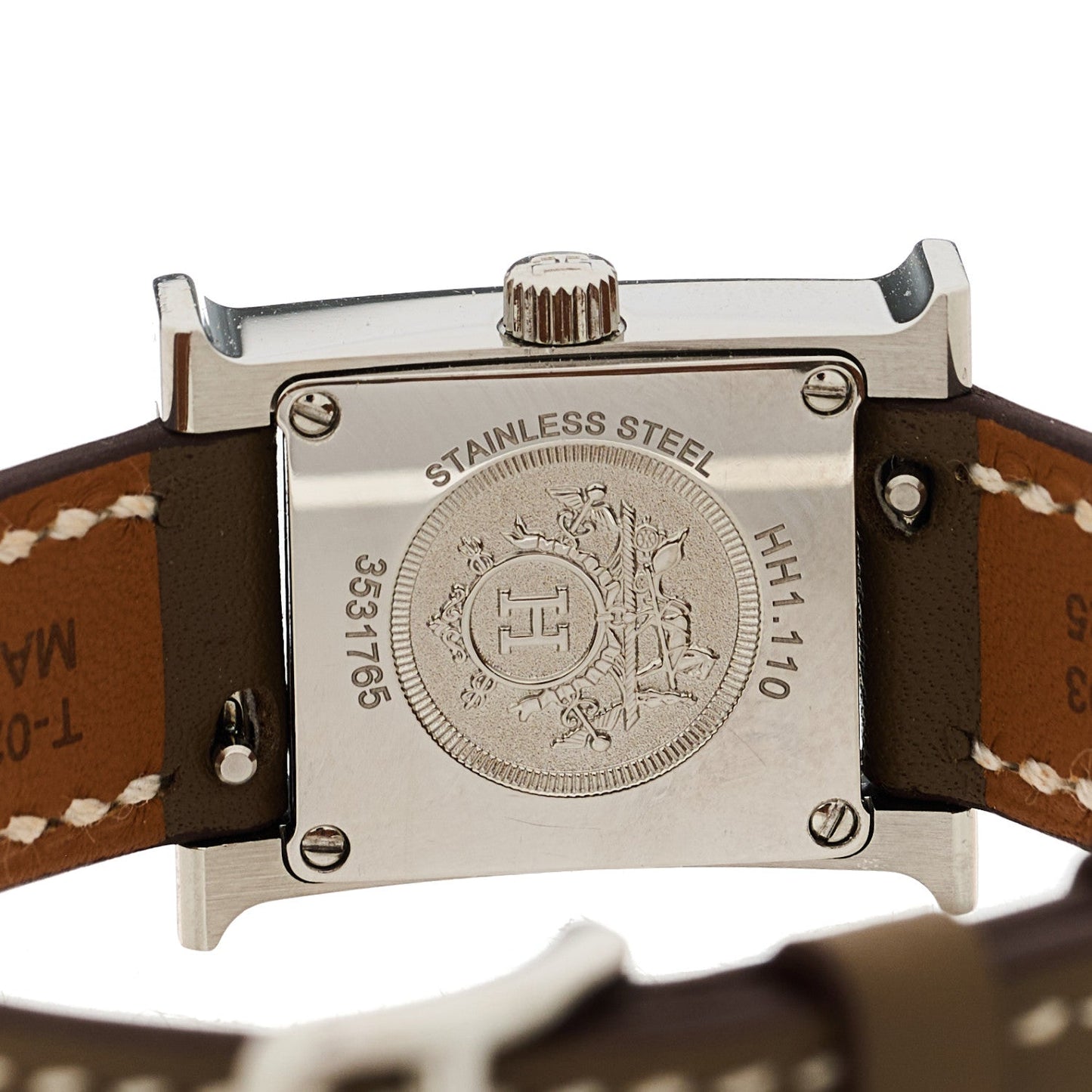 Stainless Steel Swift 17.2mm Heure H Hour Watch Etoupe