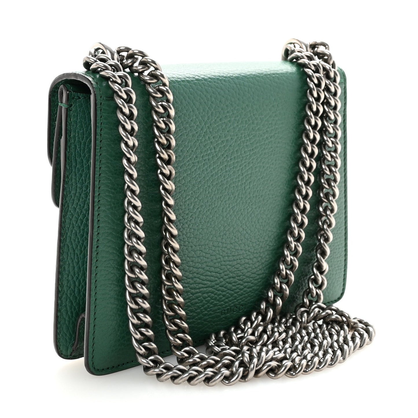 Calfskin Mini Dionysus Shoulder Bag Emerald