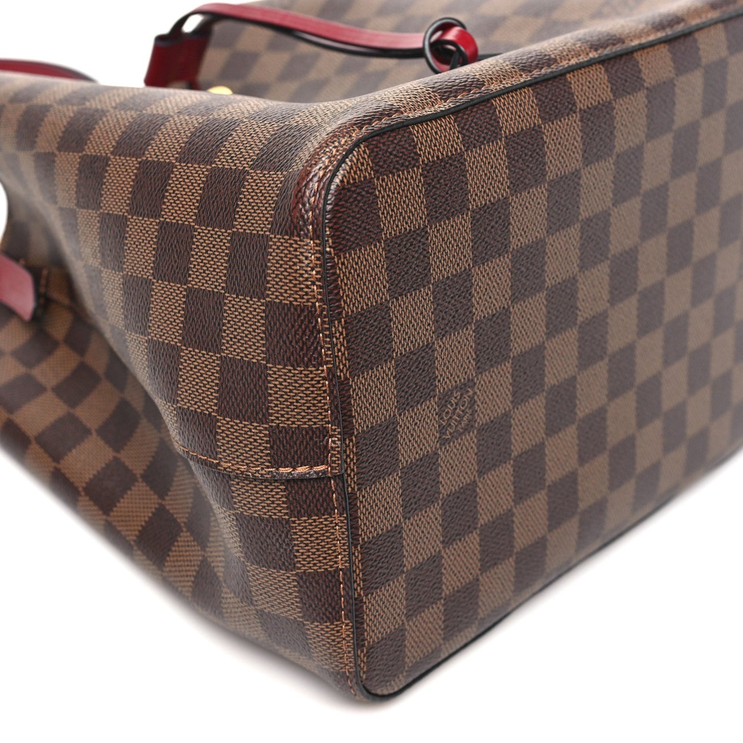 Damier Ebene Neonoe MM  Cherry Berry