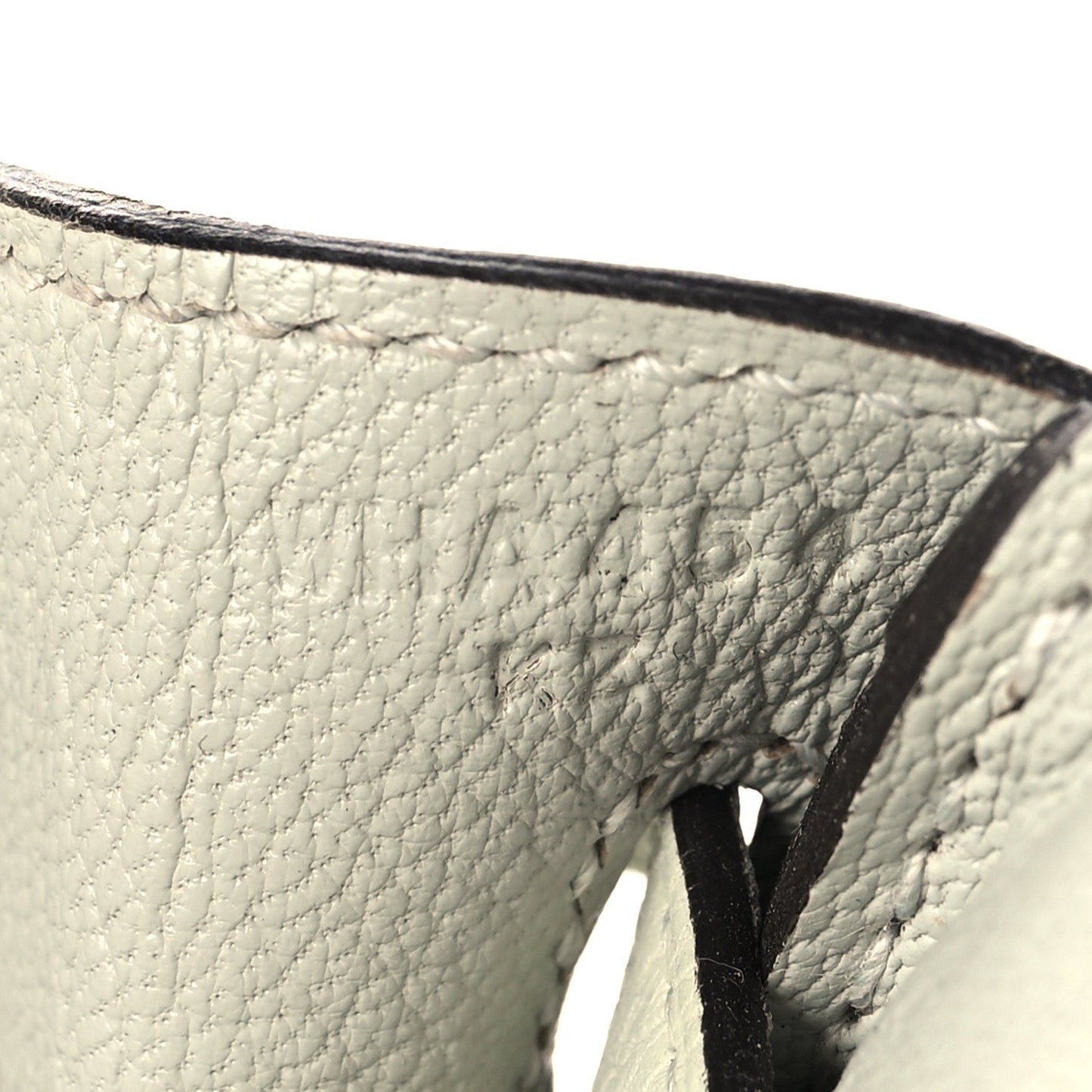 Togo Birkin 25 Gris Neve