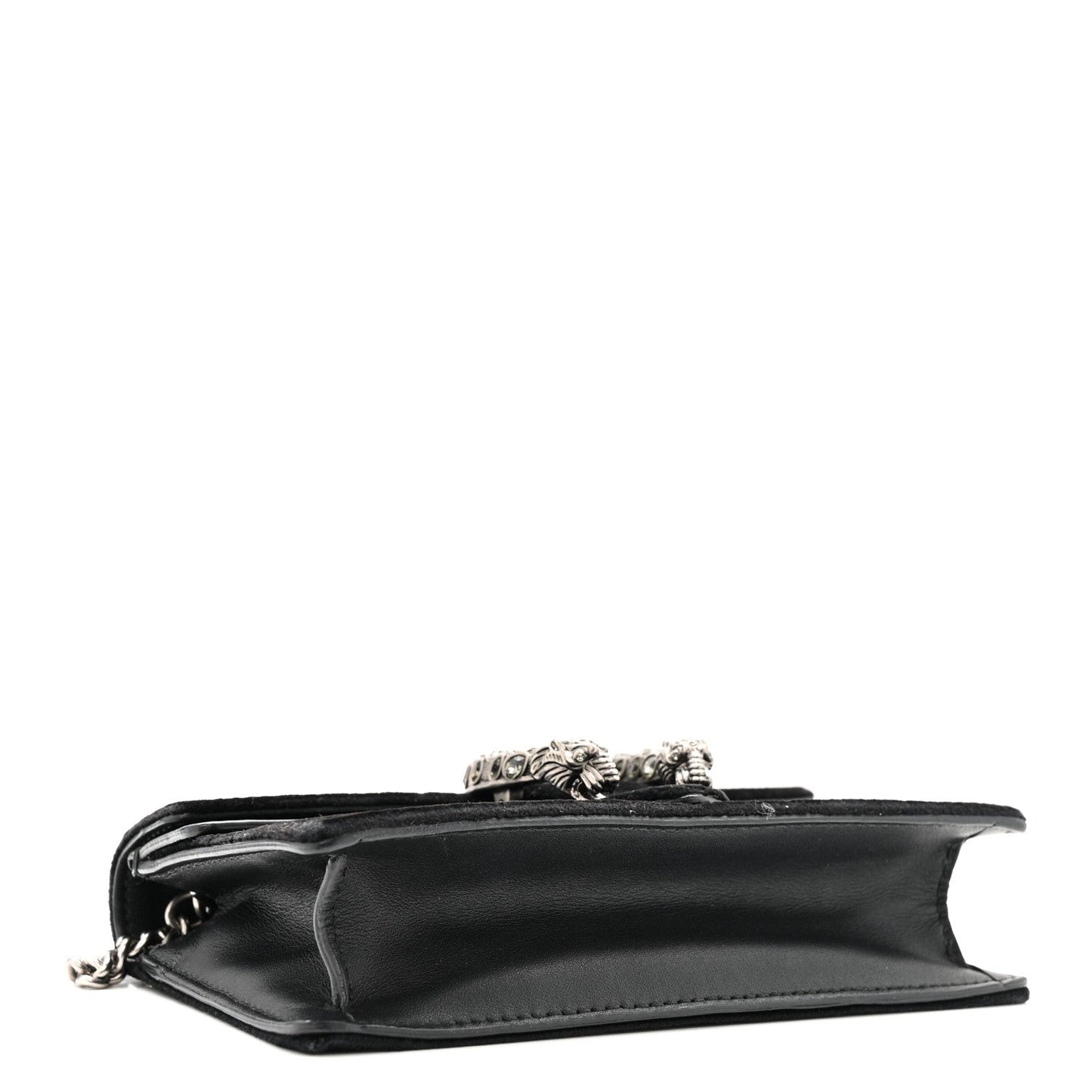 Velvet Super Mini Dionysus Shoulder Bag Black