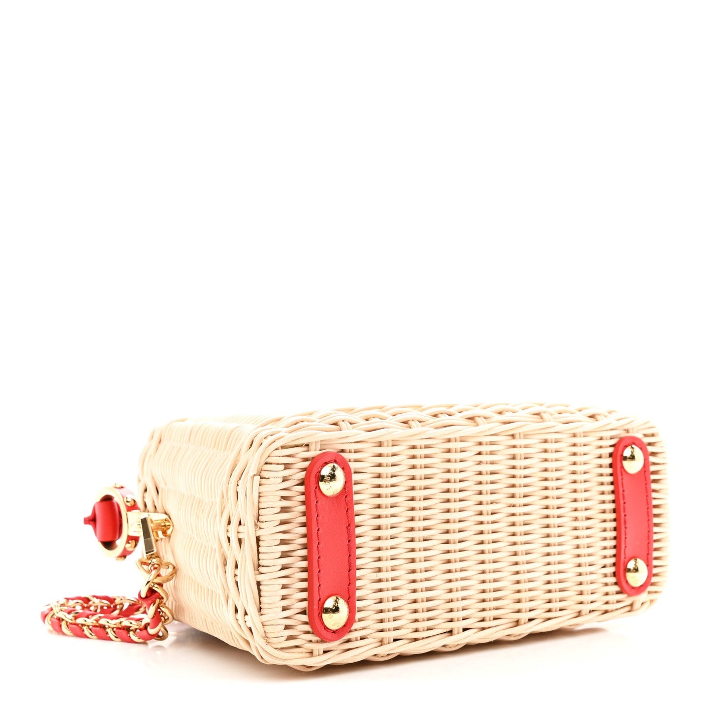 LV X TM Rattan Denim Calfskin Cerises Capucines Mini