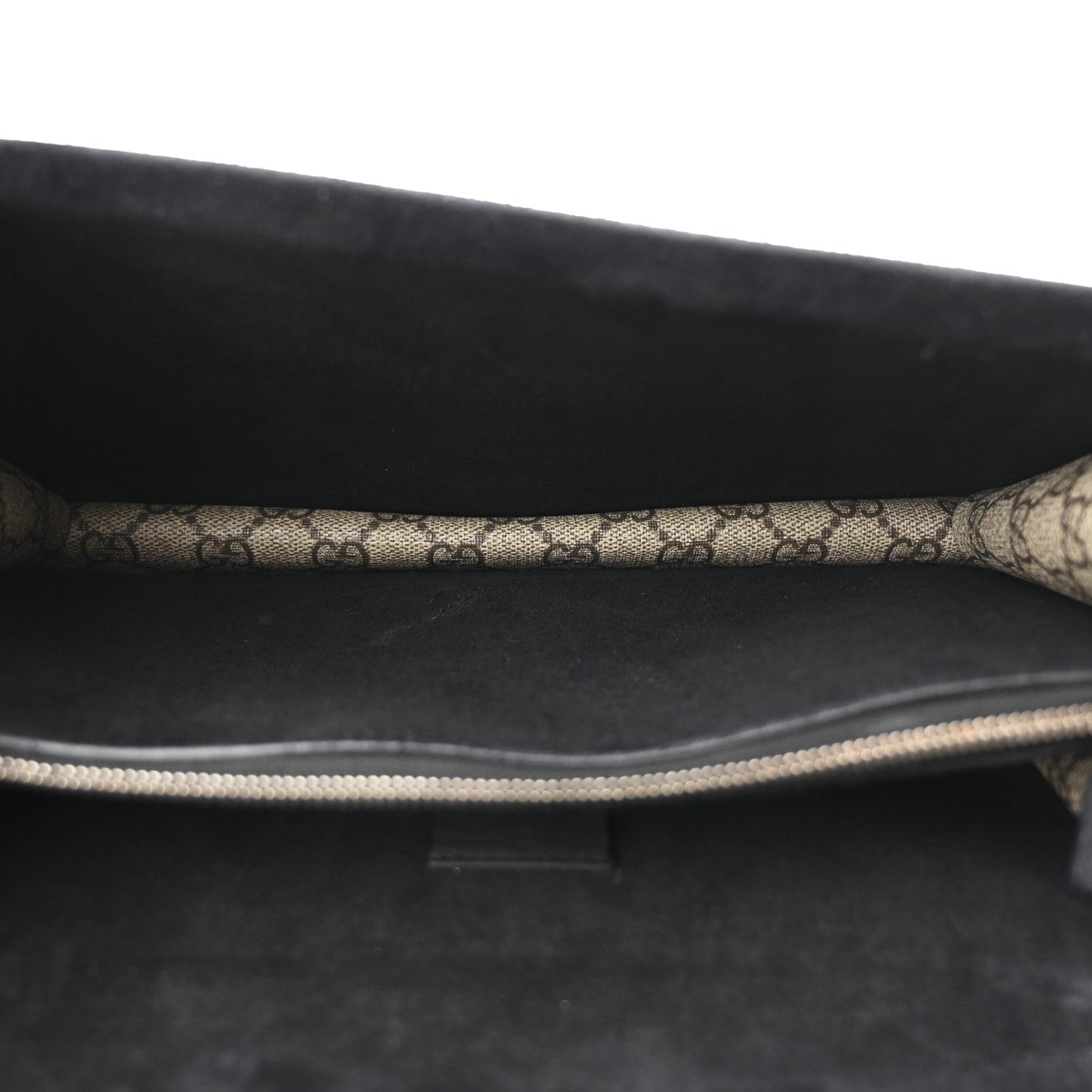GG Supreme Monogram Crystal Small Dionysus Shoulder Bag Black