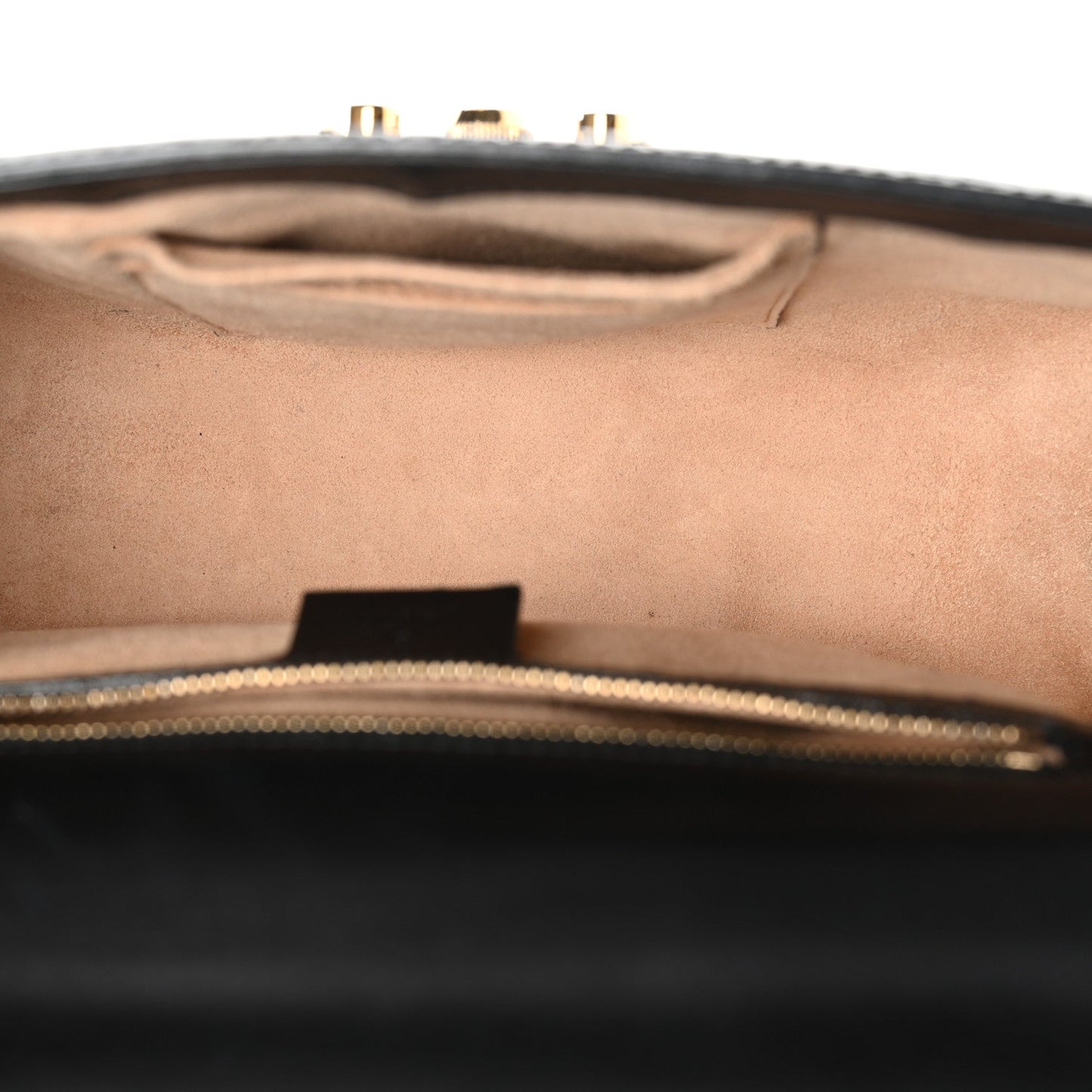 Guccissima Medium Padlock Shoulder Bag Black