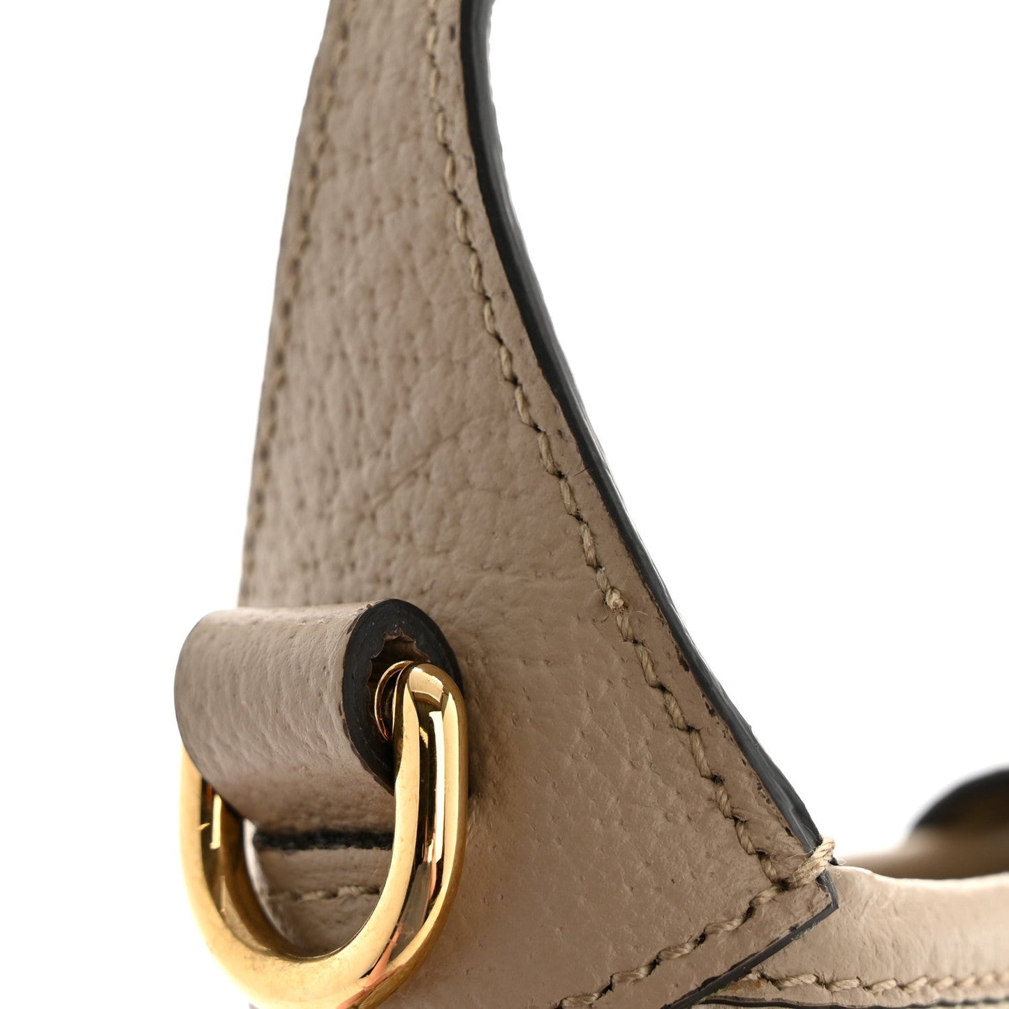 GG Supreme Monogram Textured Dollar Calfskin Mini Jackie 1961 Hobo Beige Mystic White Oatmeal